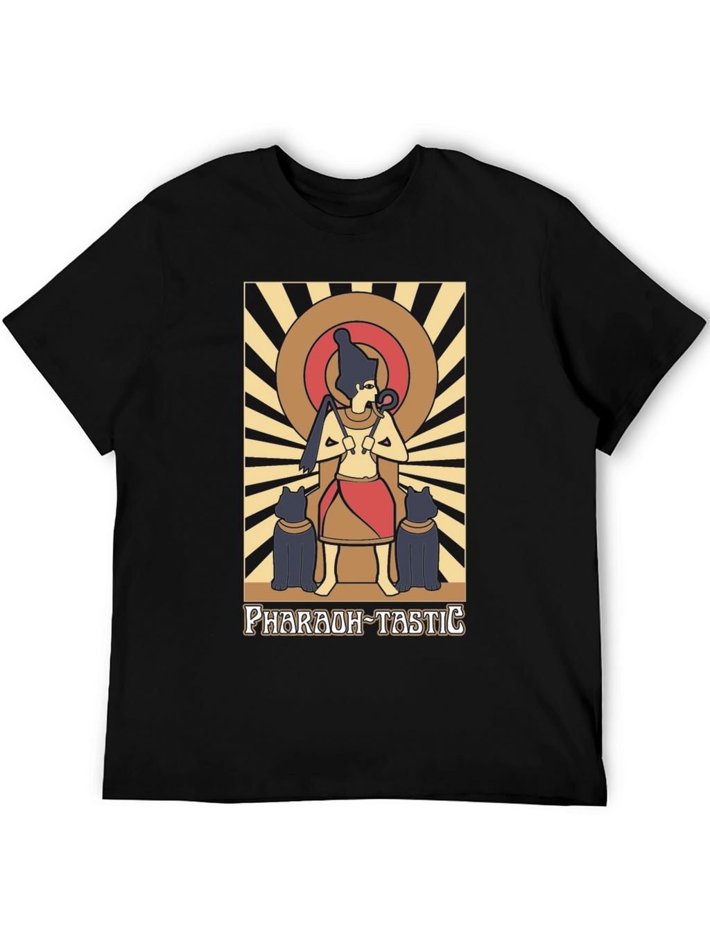 Pharaoh-Tastic Graphic Tee - Egyptian Art T-Shirt