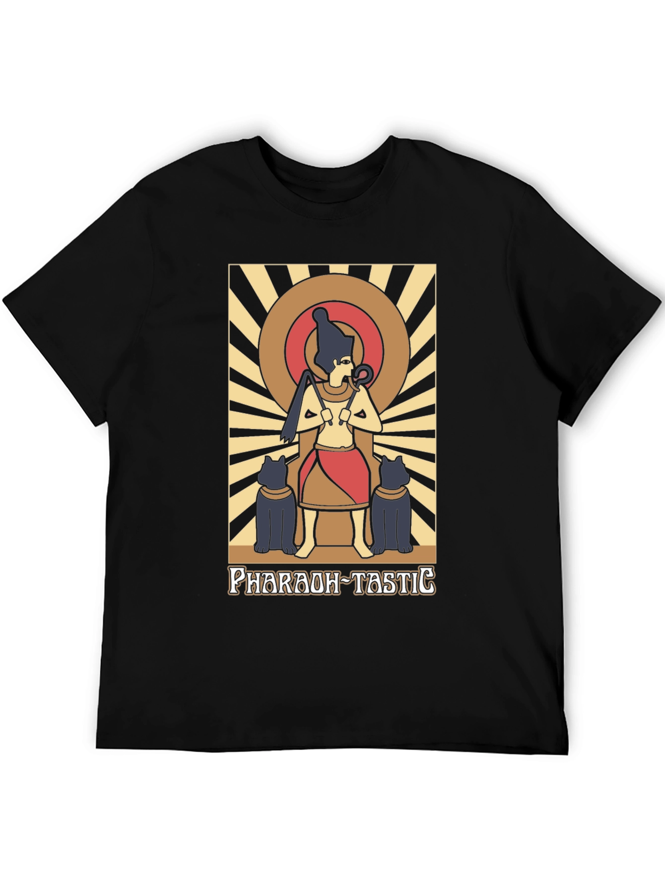 Pharaoh-Tastic Graphic Tee - Egyptian Art T-Shirt