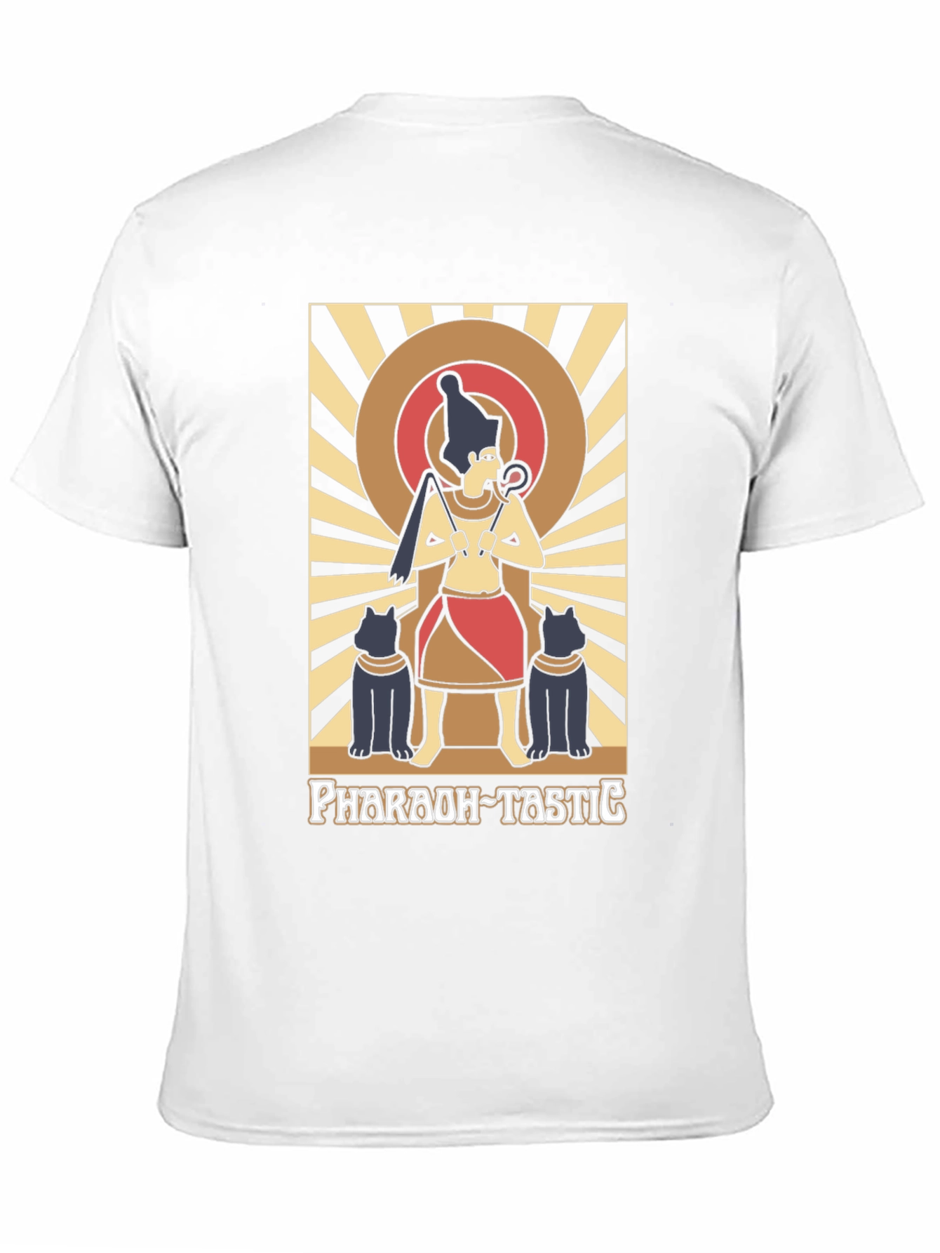 Pharaoh-Tastic Graphic Tee - Egyptian Art T-Shirt