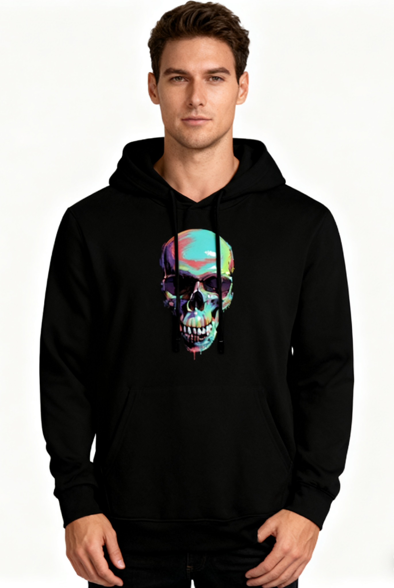 Iridescent Skull Hoodie