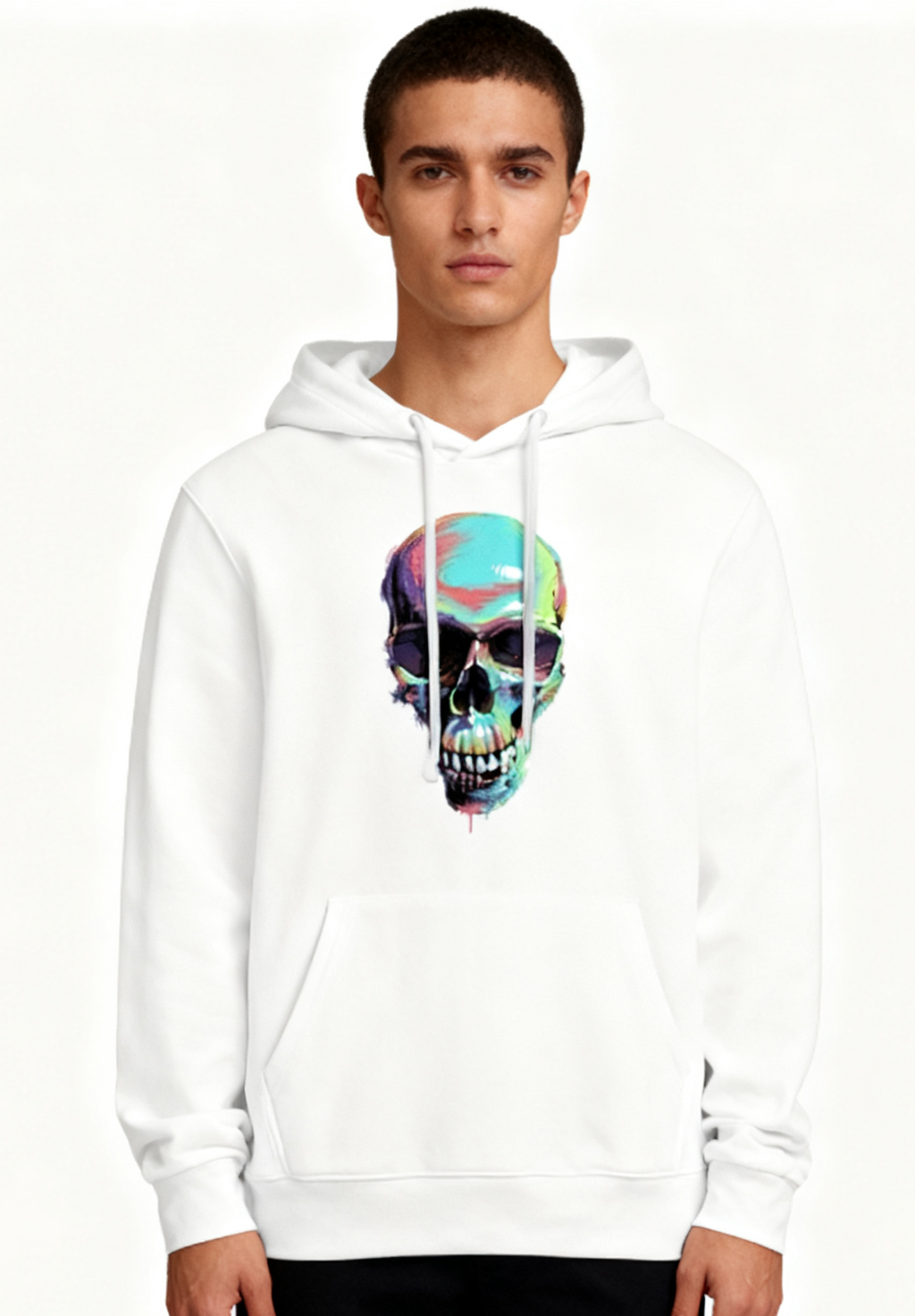 Iridescent Skull Hoodie