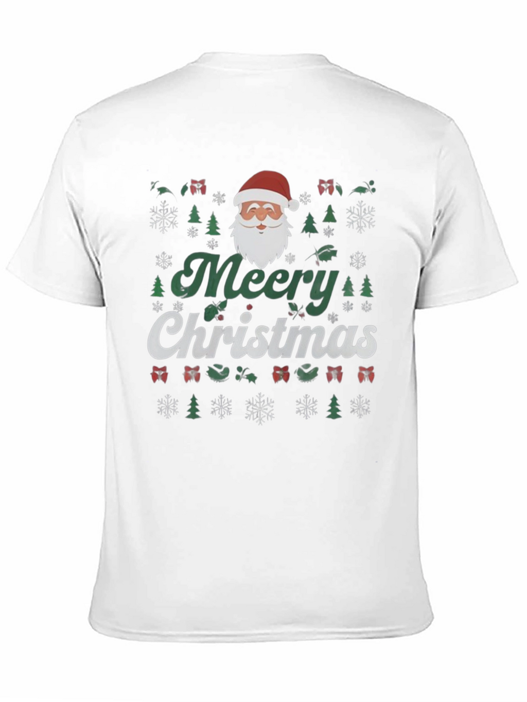 Festive Merry Christmas Graphic Tee