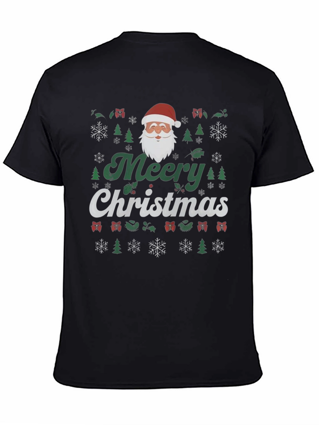 Festive Merry Christmas Graphic Tee