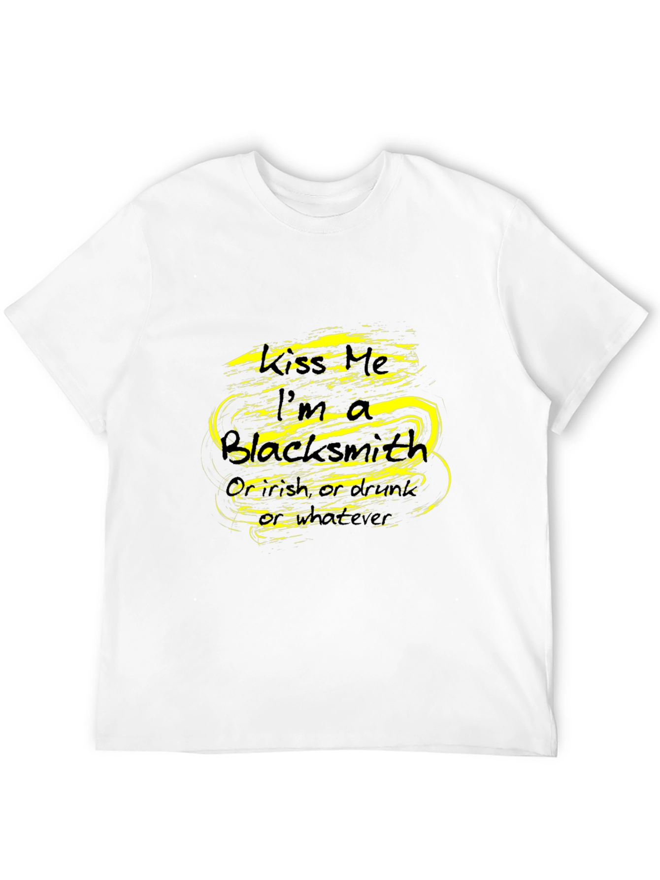 Kiss Me Im A Blacksmith - Novelty T-Shirt