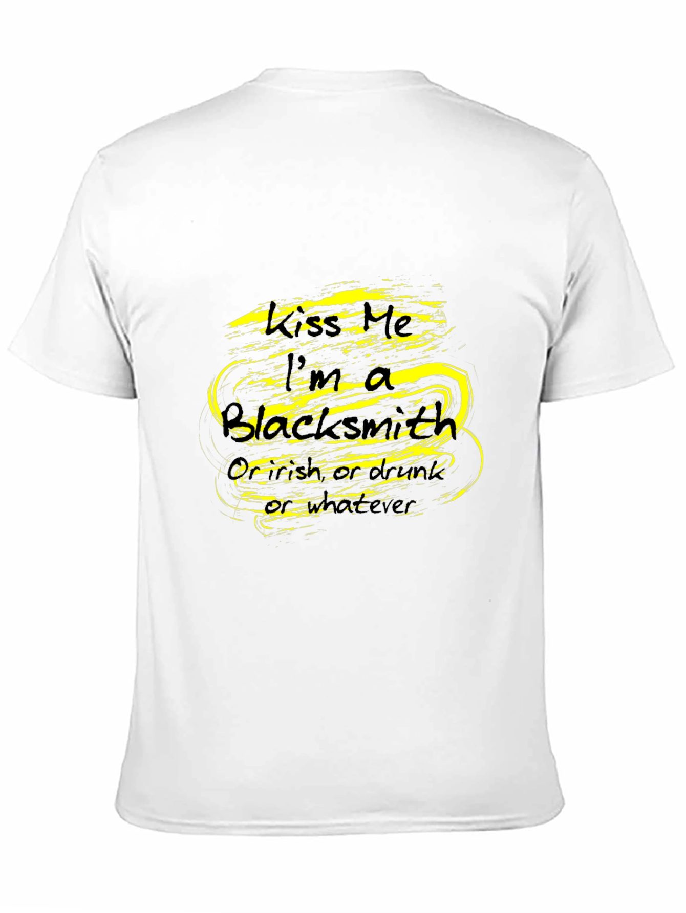 Kiss Me Im A Blacksmith - Novelty T-Shirt