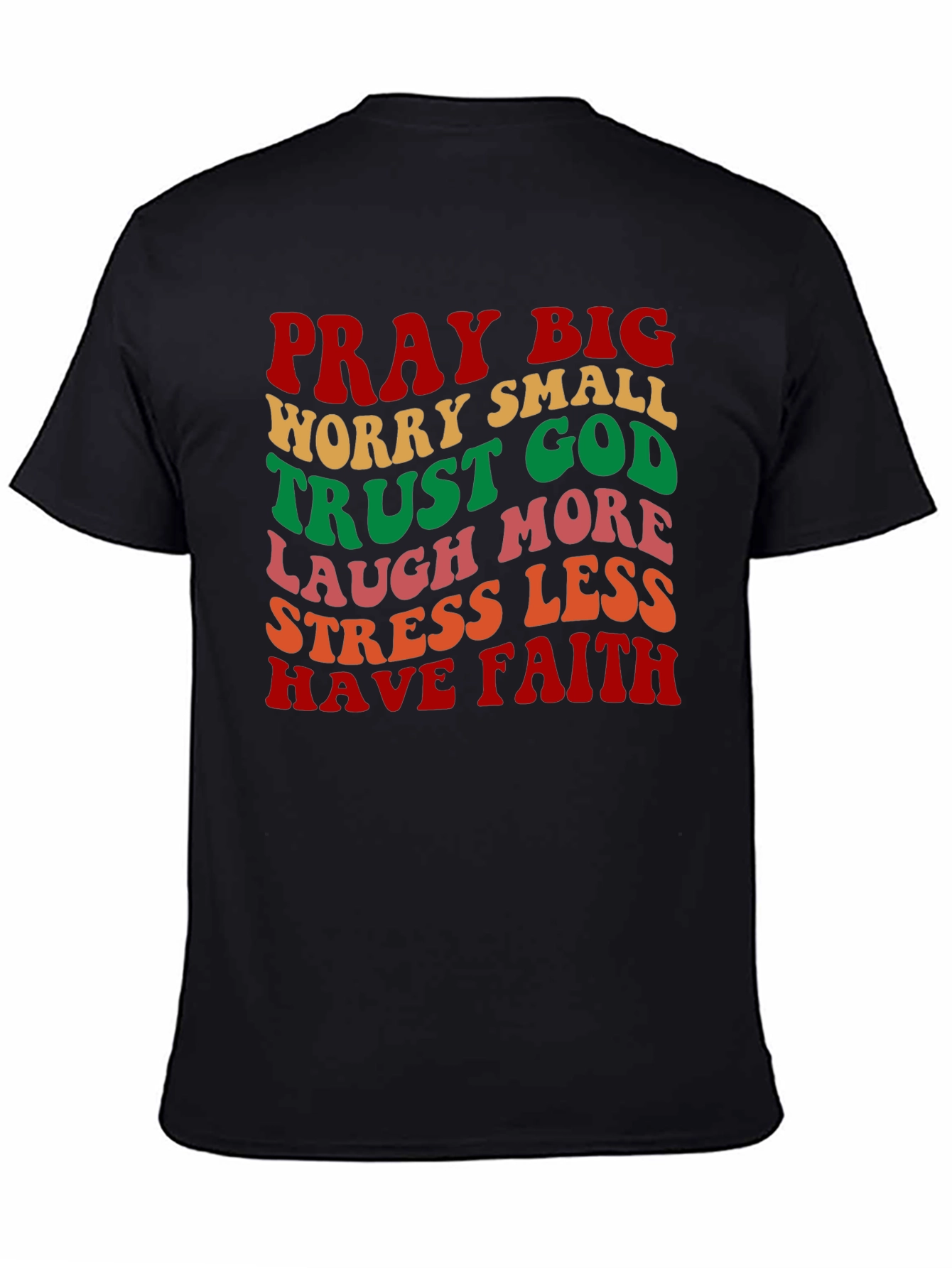 Pray Big T-Shirt Retro Christian Graphic Tee