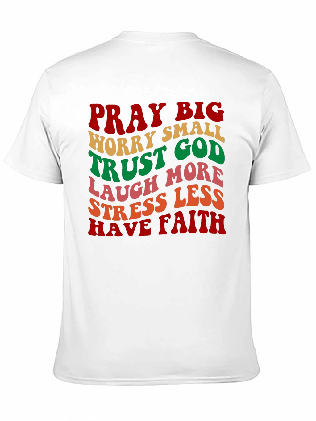 Pray Big T-Shirt Retro Christian Graphic Tee