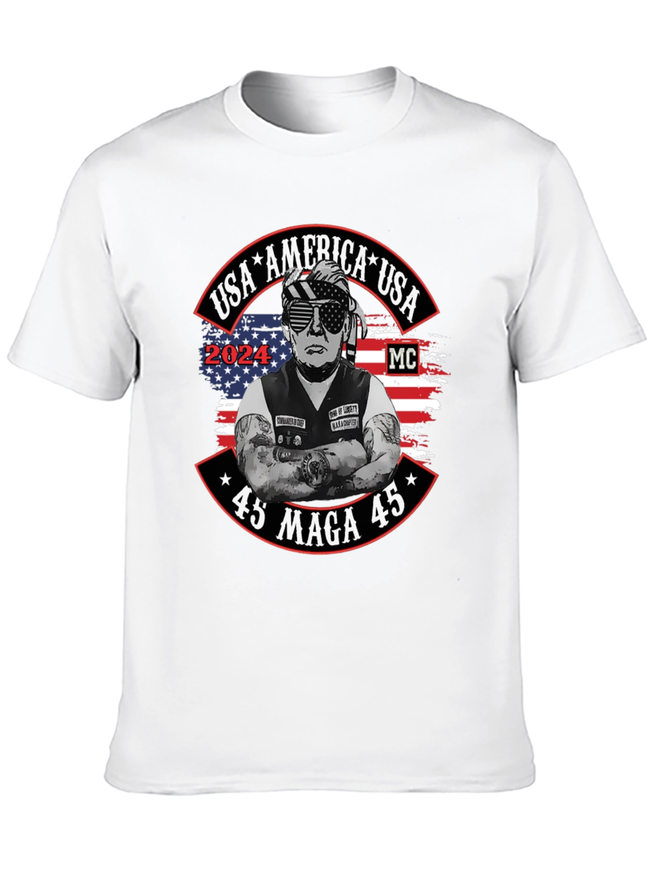 USA America 45 MAGA 45 Trump T-Shirt