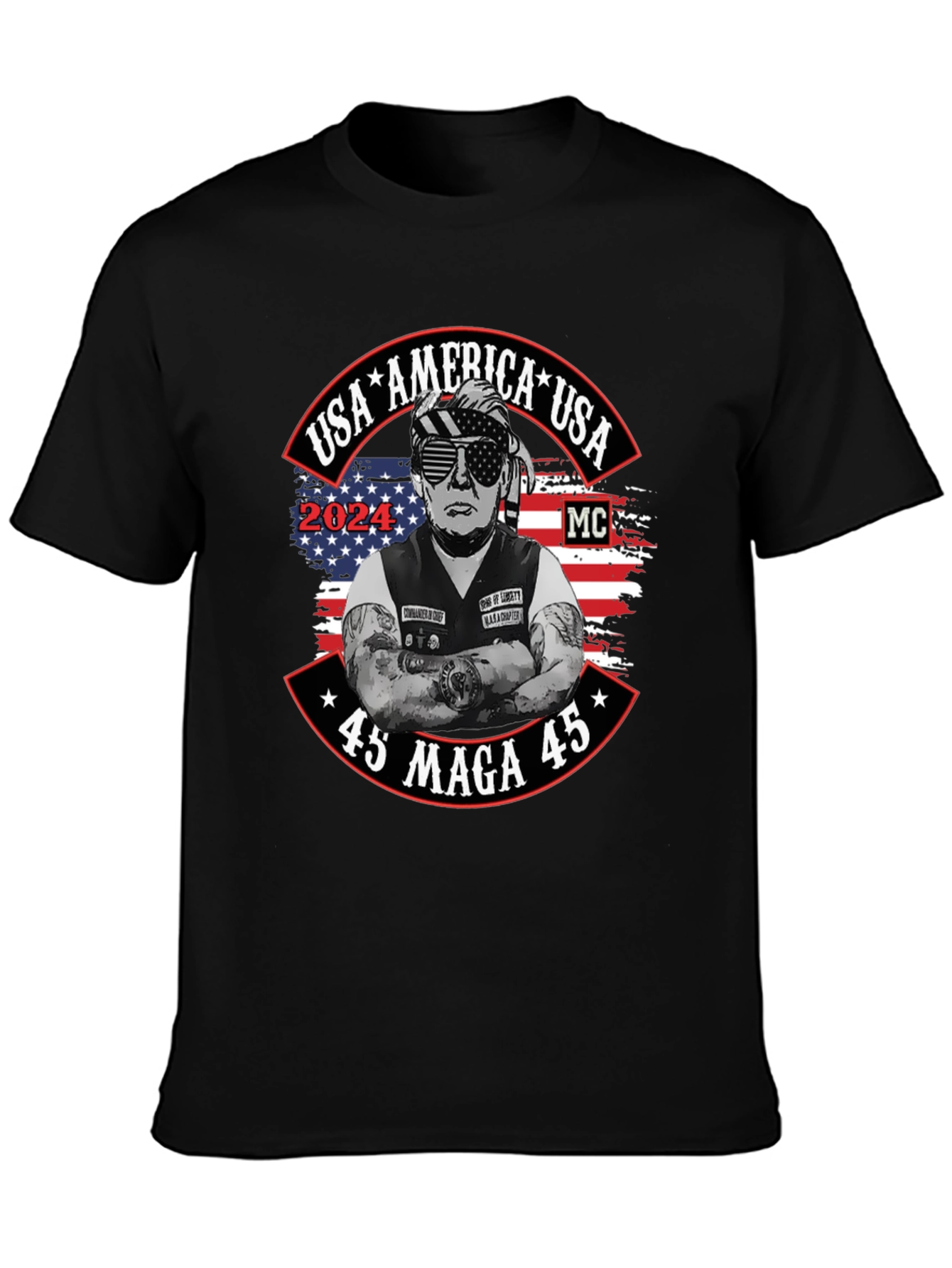 USA America 45 MAGA 45 Trump T-Shirt