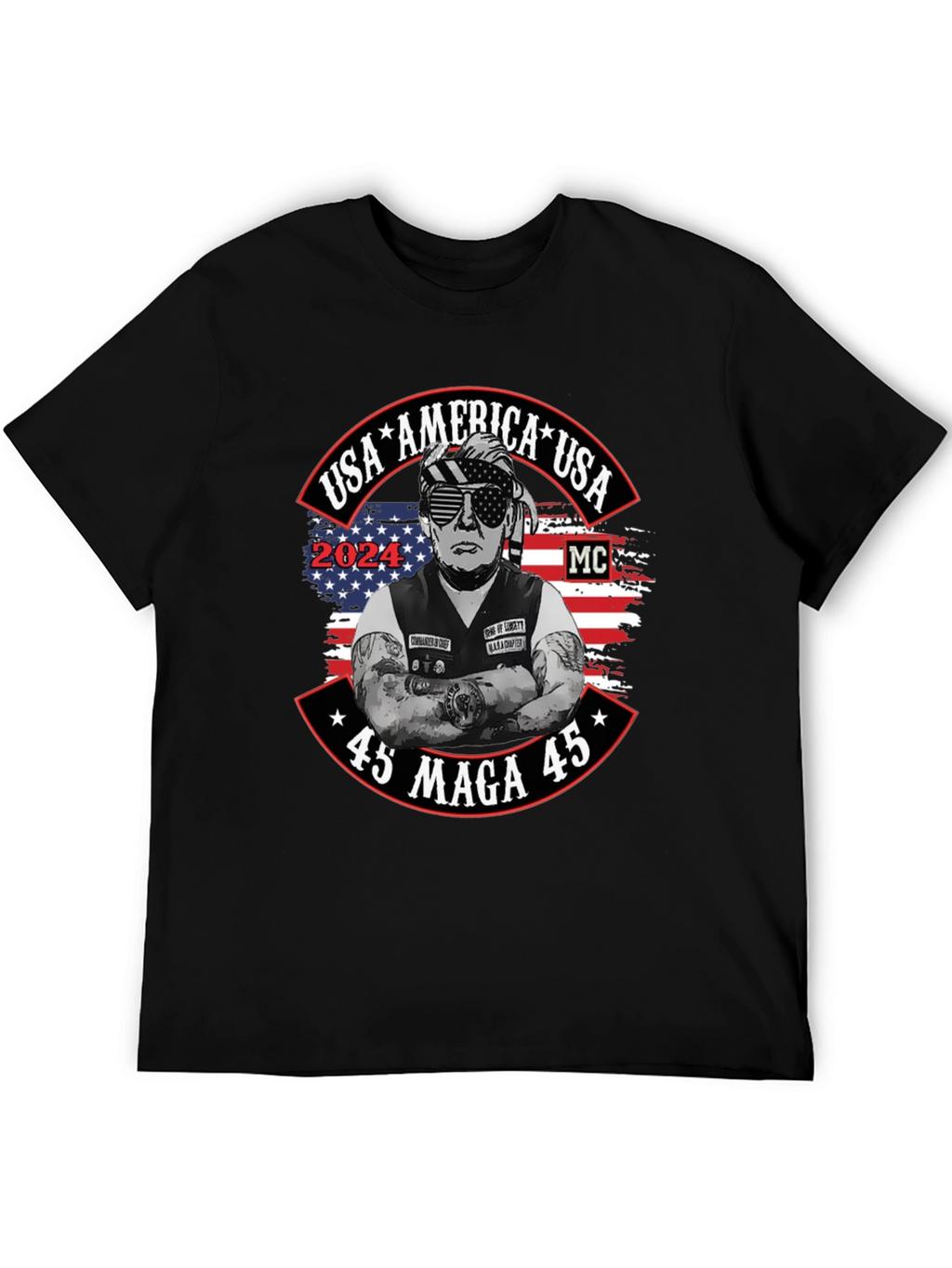 USA America 45 MAGA 45 Trump T-Shirt
