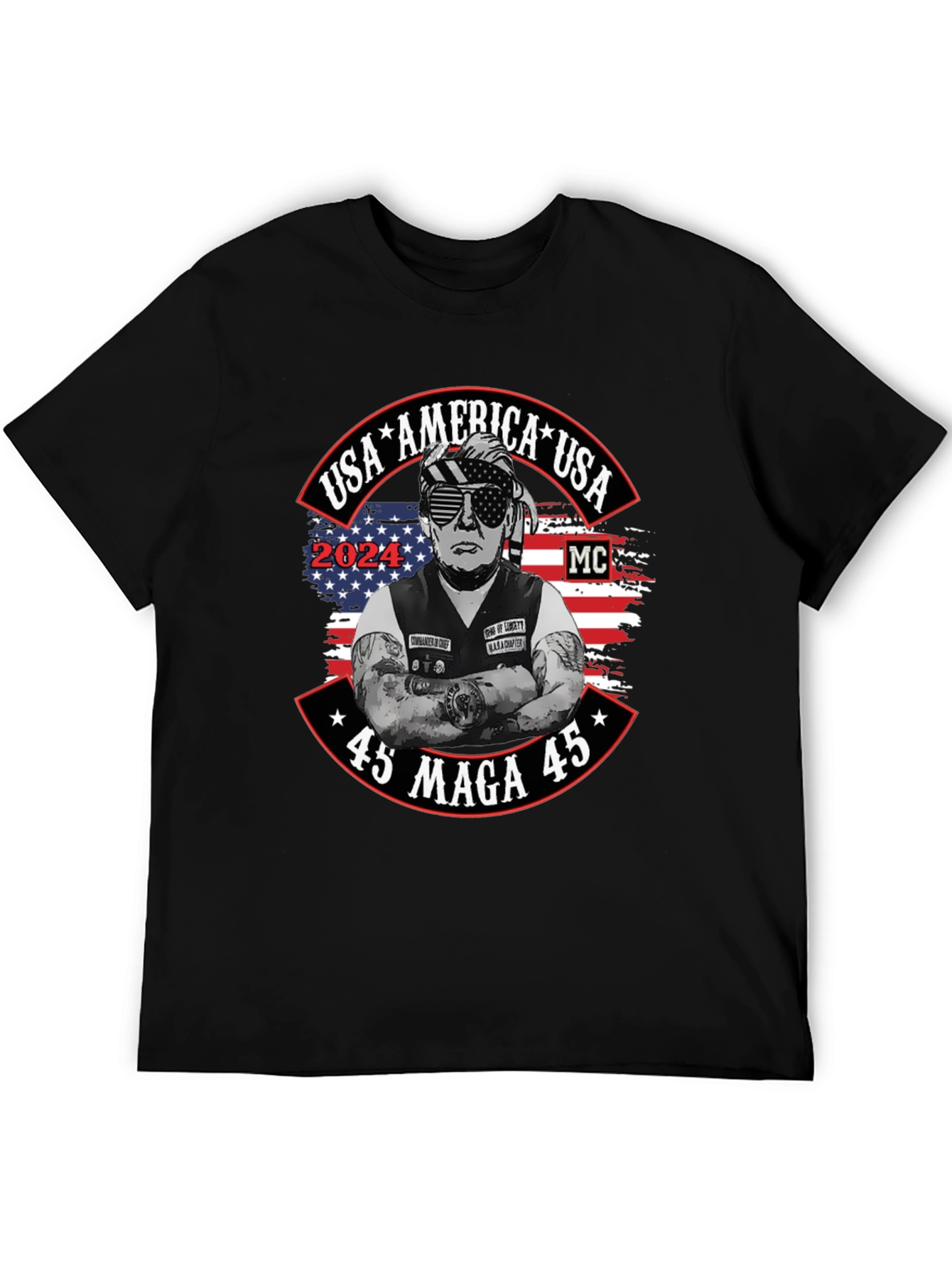 USA America 45 MAGA 45 Trump T-Shirt