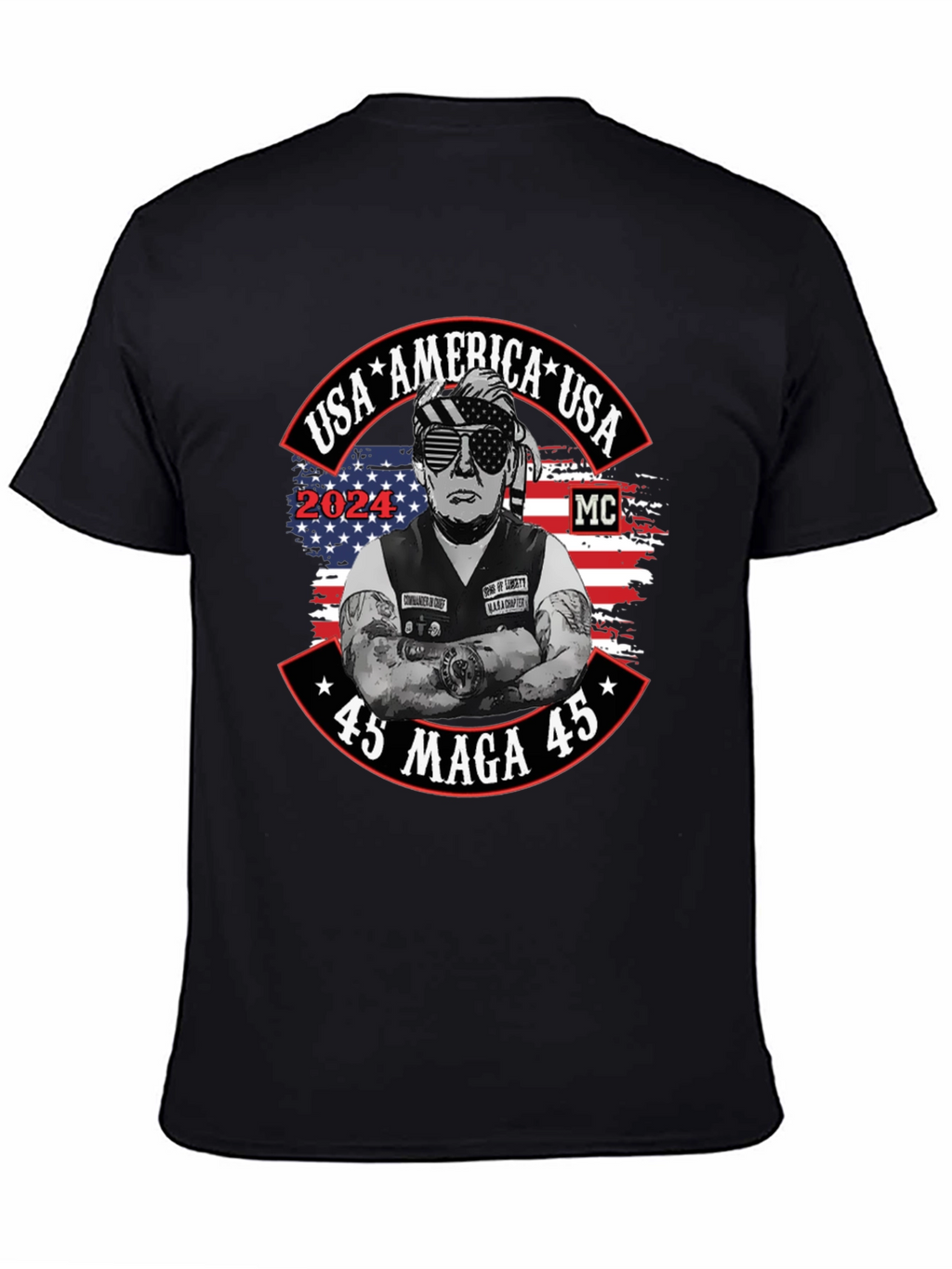 USA America 45 MAGA 45 Trump T-Shirt