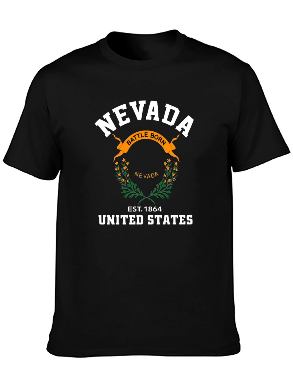 Nevada Battle Born Graphic T-Shirt