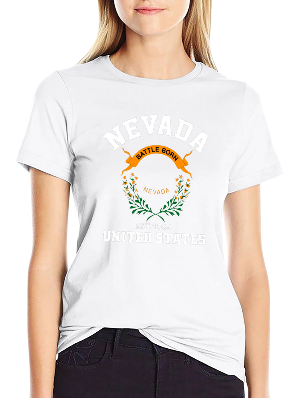 Nevada Battle Born Graphic T-Shirt