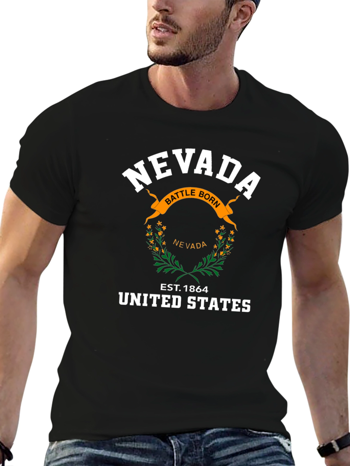 Nevada Battle Born Graphic T-Shirt