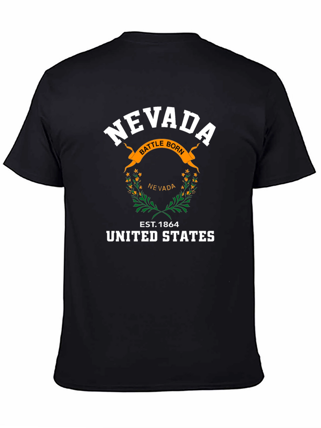 Nevada Battle Born Graphic T-Shirt