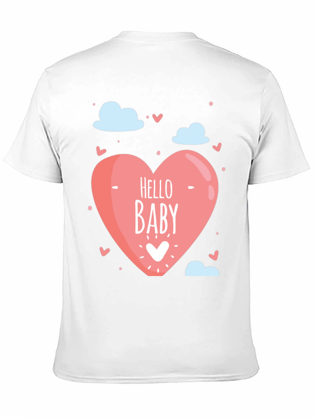 Hello Baby Graphic Tee - Black