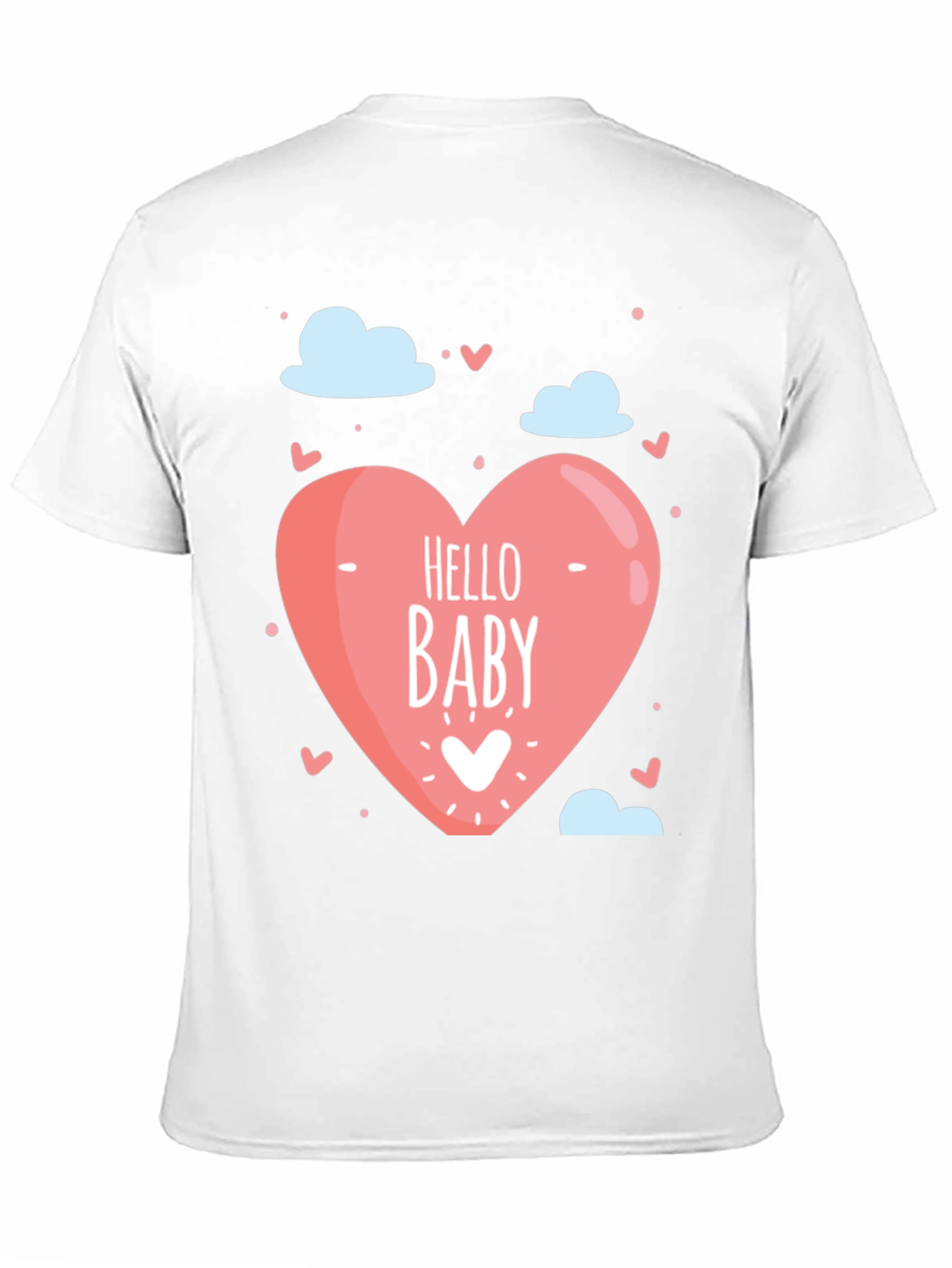 Hello Baby Graphic Tee - Black