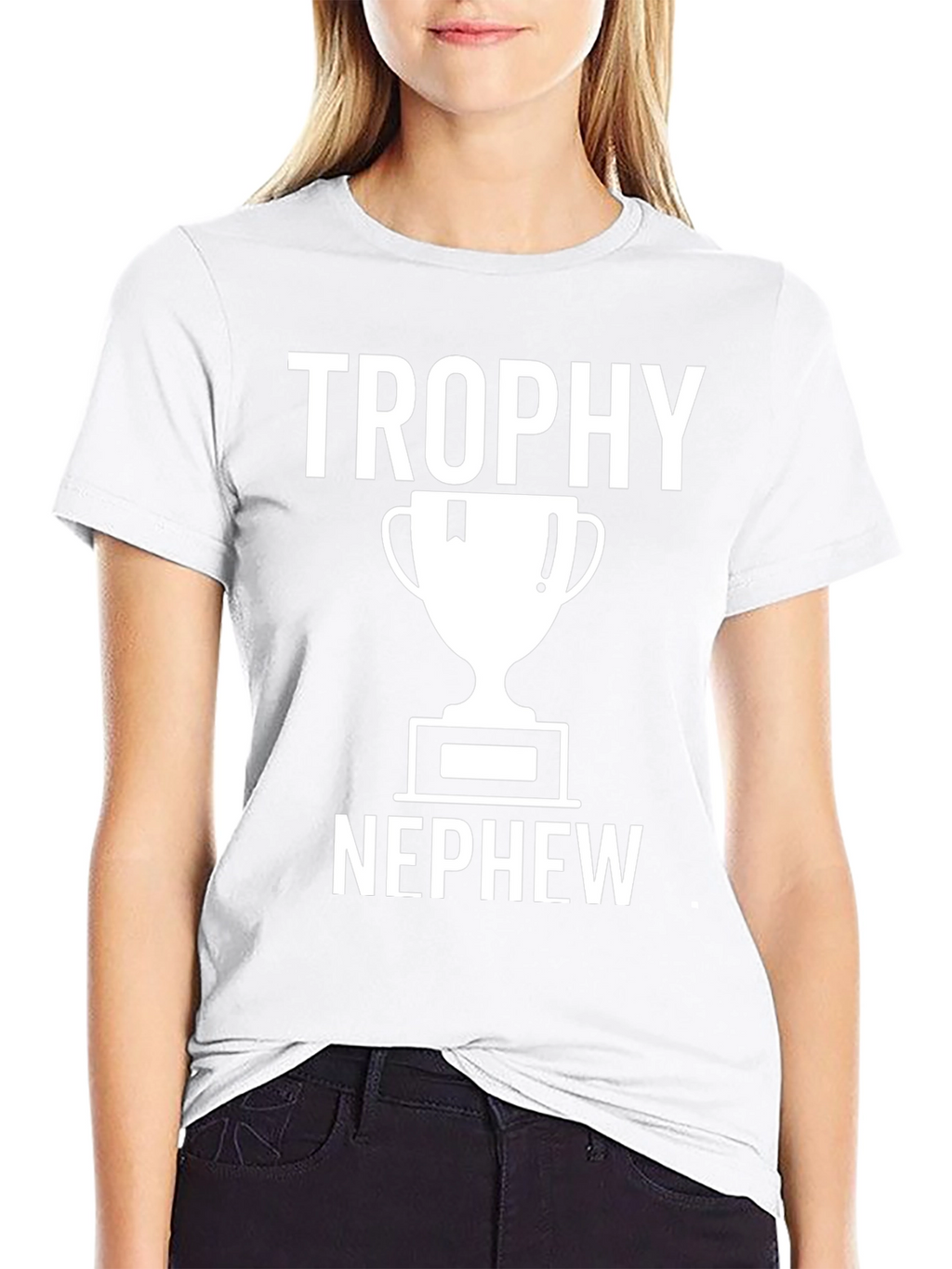 Trophy Nephew Black Graphic T-Shirt