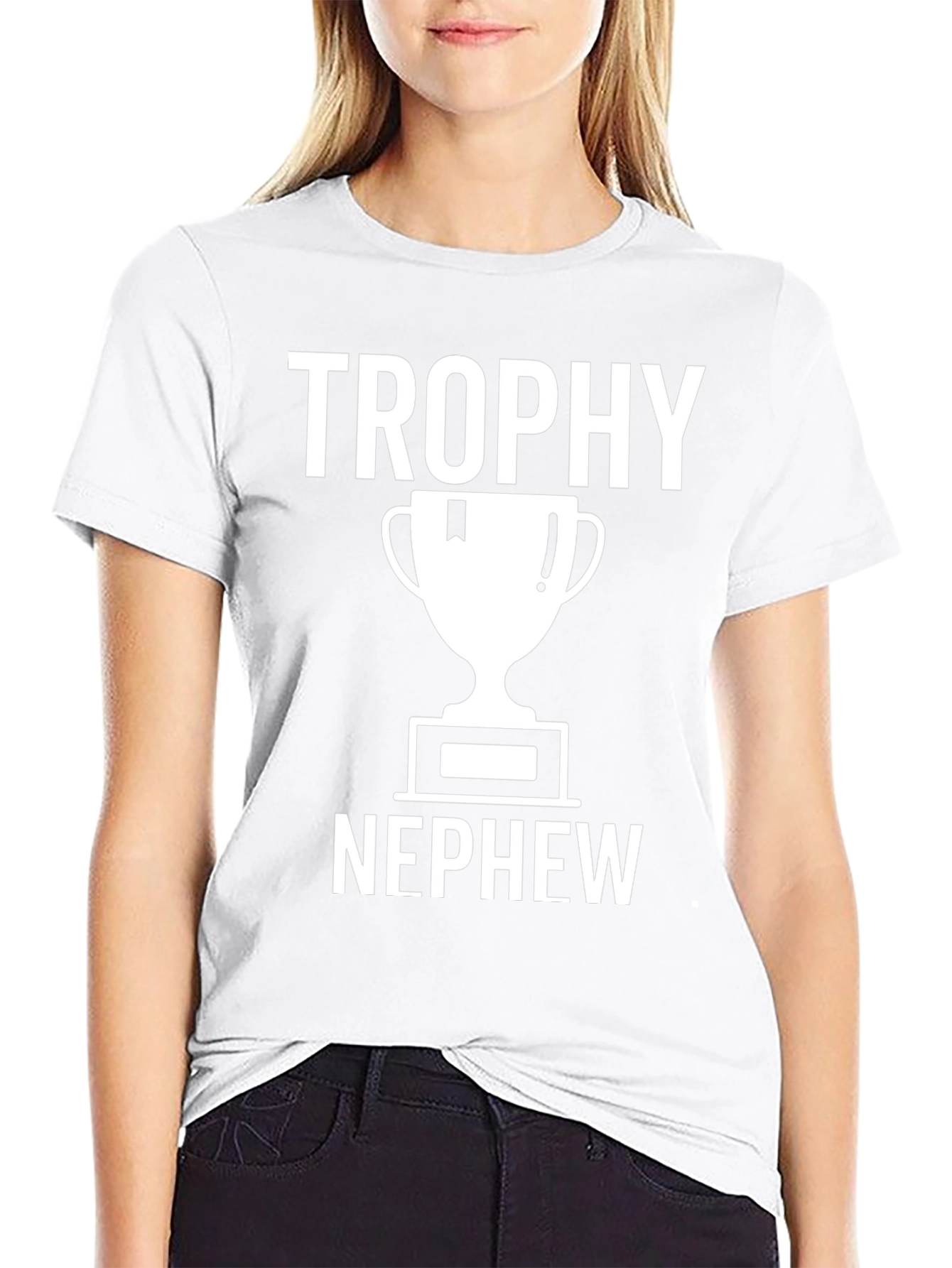 Trophy Nephew Black Graphic T-Shirt