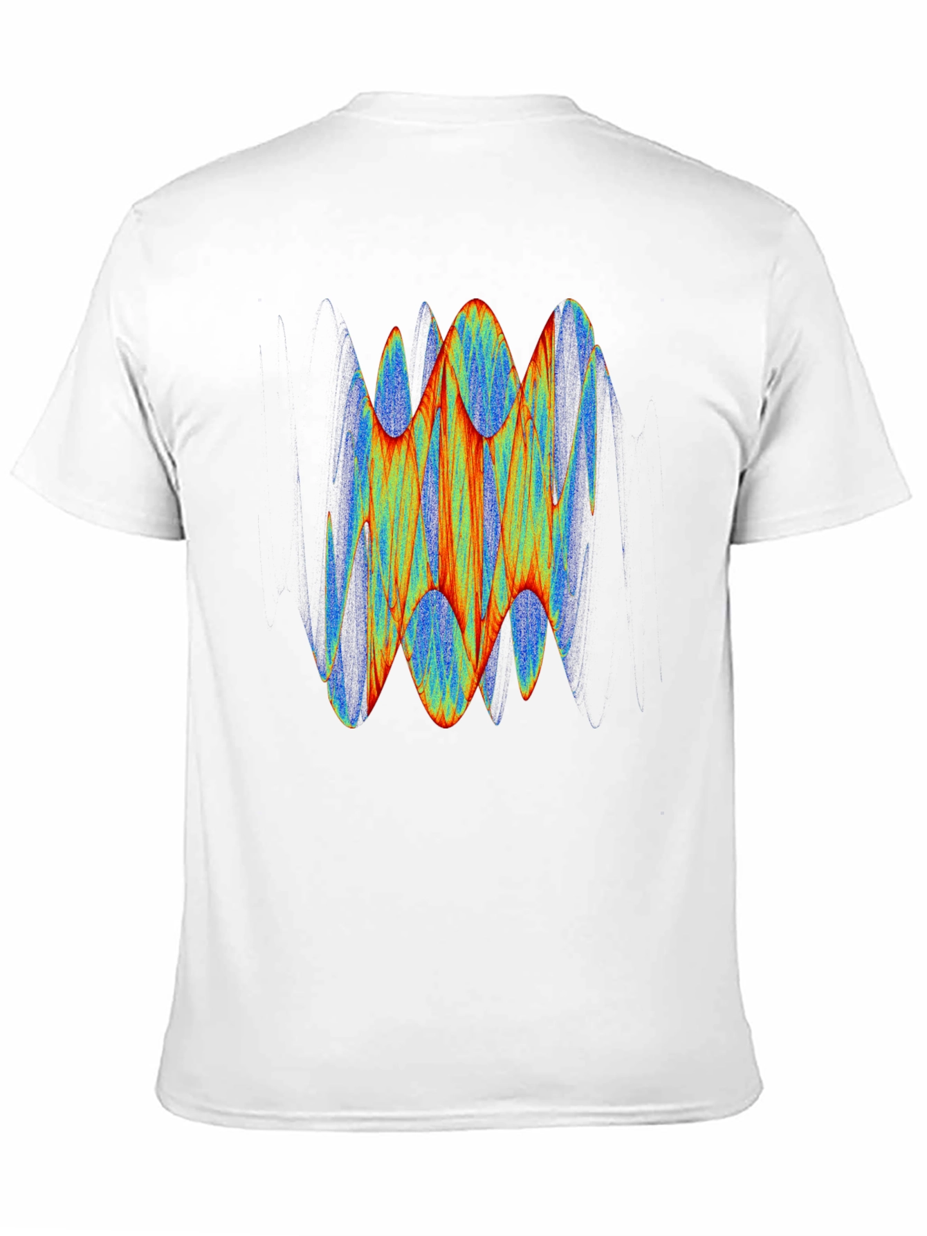 Abstract Graphic Black T-Shirt