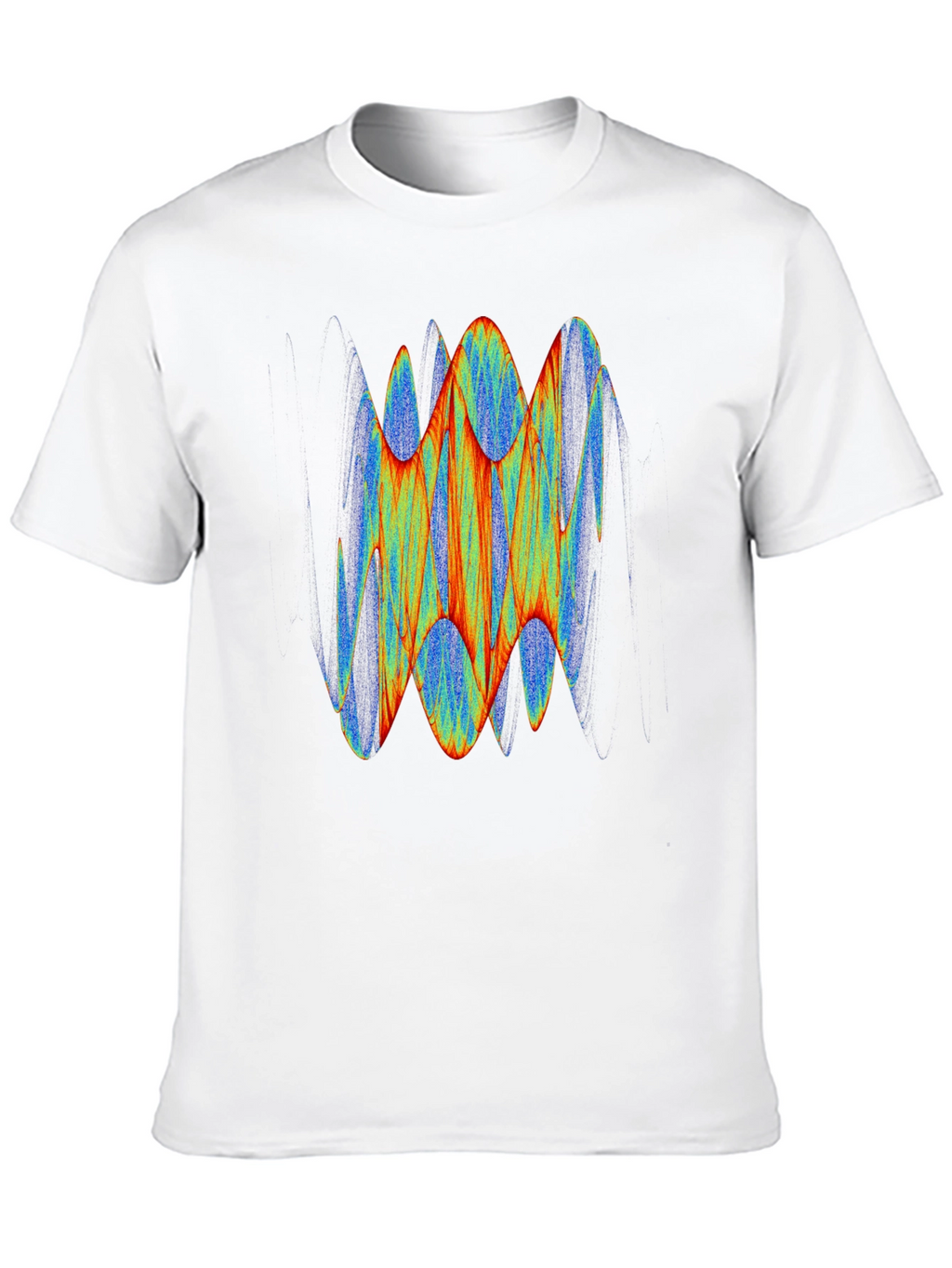 Abstract Graphic Black T-Shirt