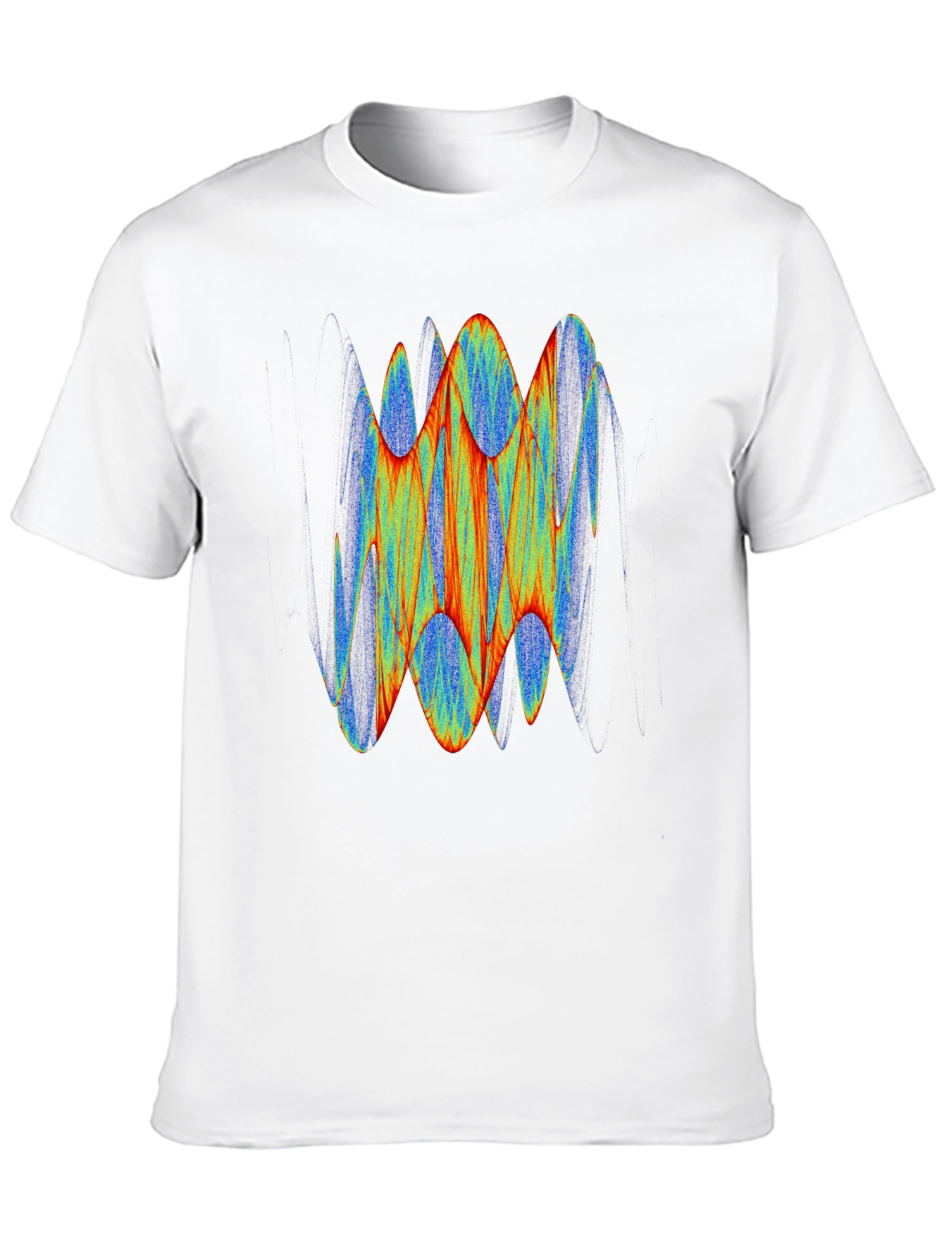 Abstract Graphic Black T-Shirt
