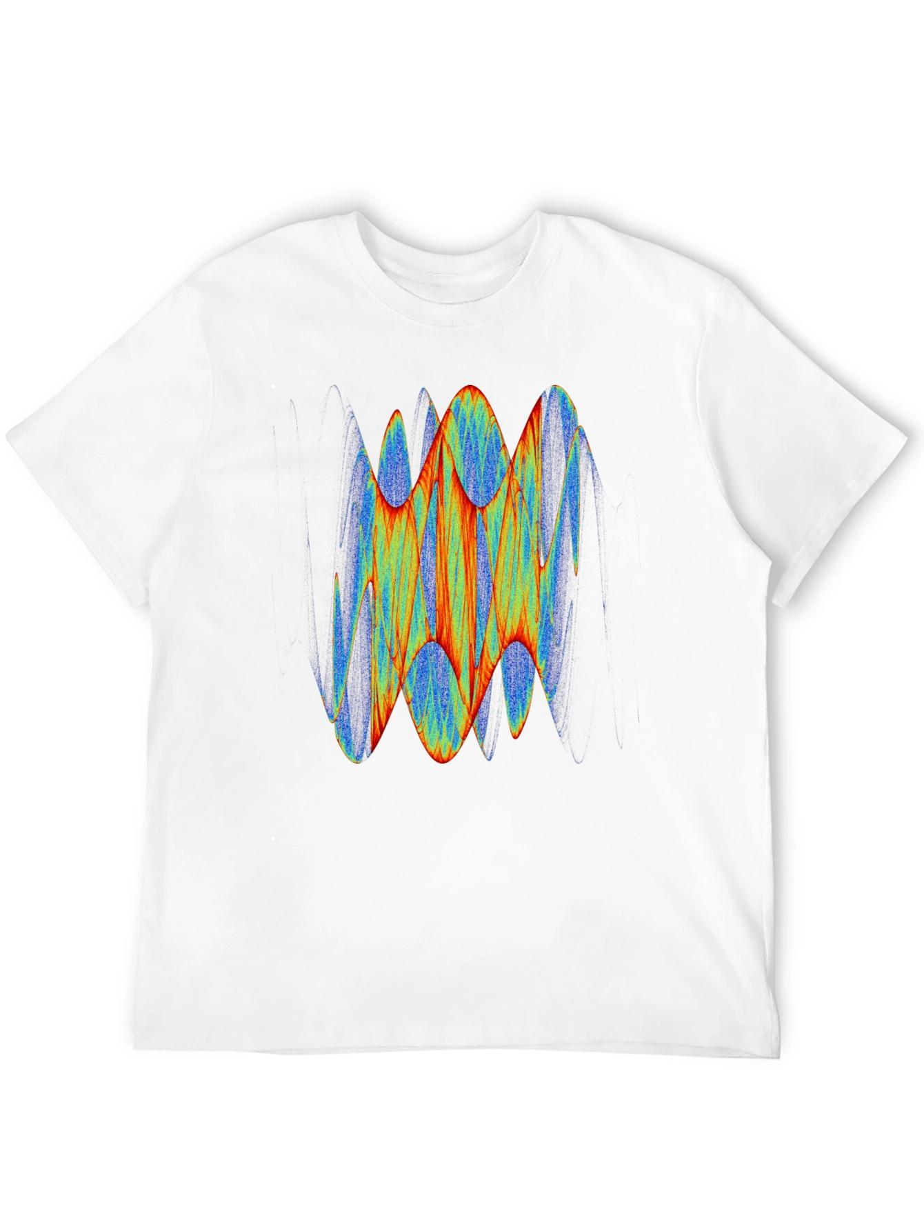 Abstract Graphic Black T-Shirt