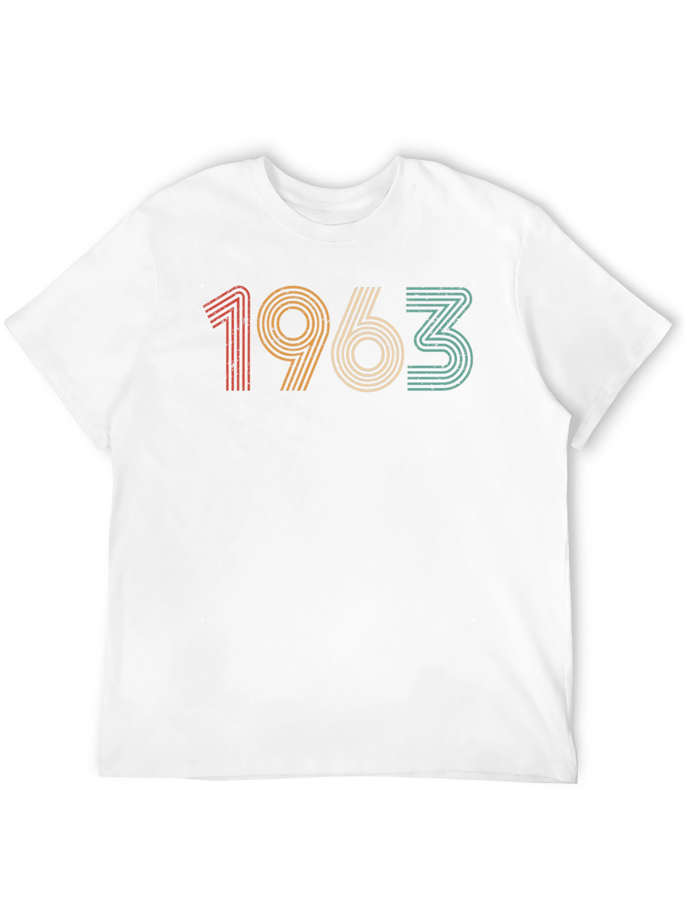 Vintage 1963 Graphic T-Shirt - Retro Birthday Gift