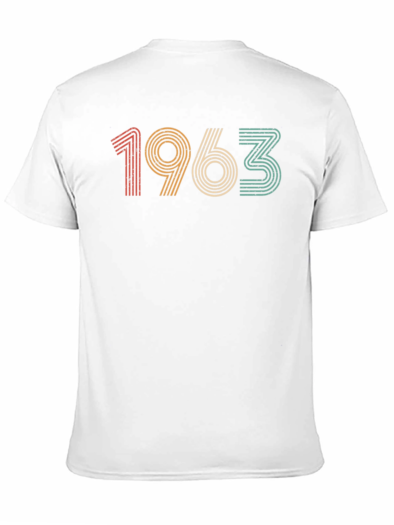 Vintage 1963 Graphic T-Shirt - Retro Birthday Gift