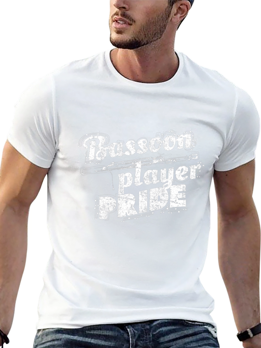 Bassoon Player Pride Black T-Shirt
