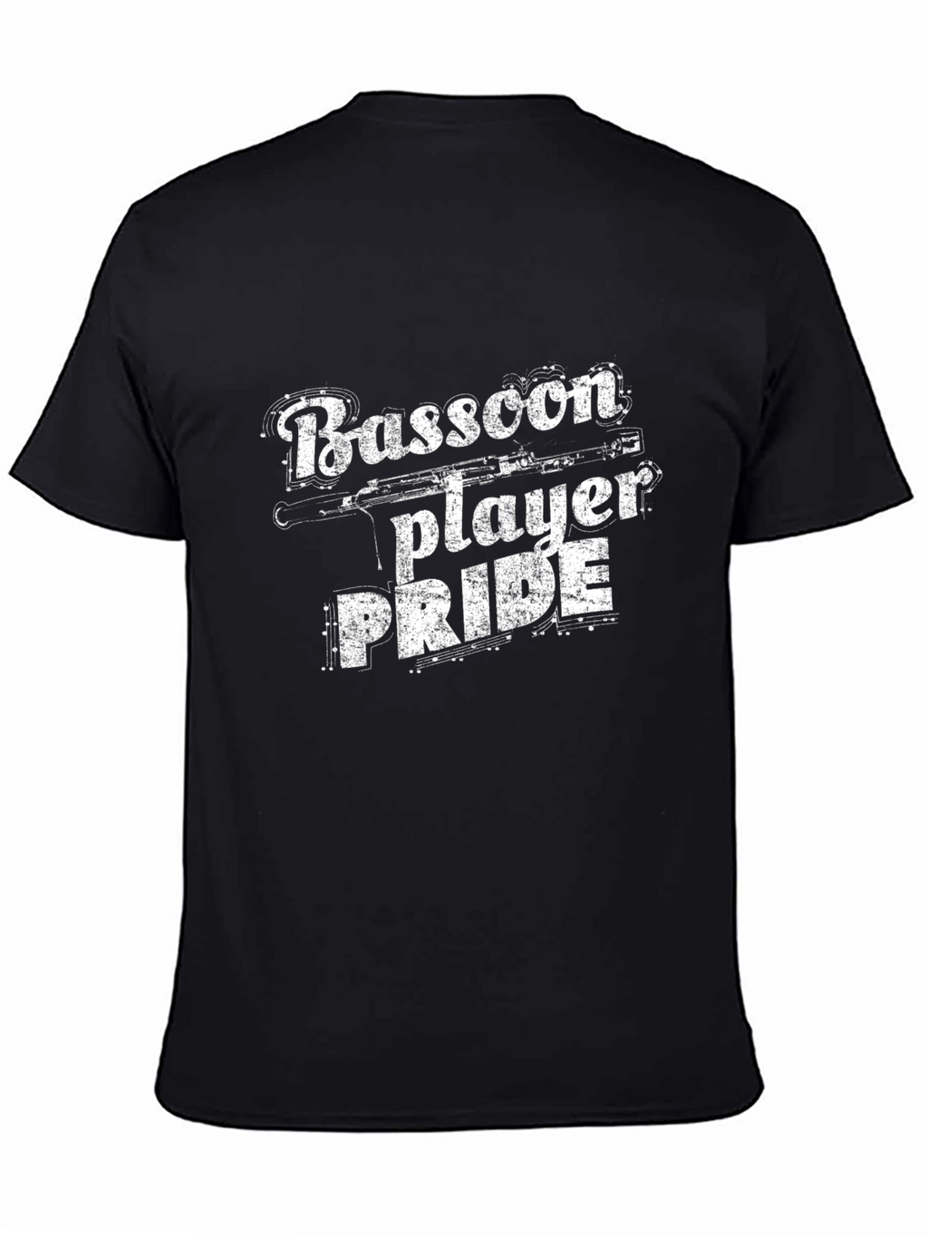 Bassoon Player Pride Black T-Shirt