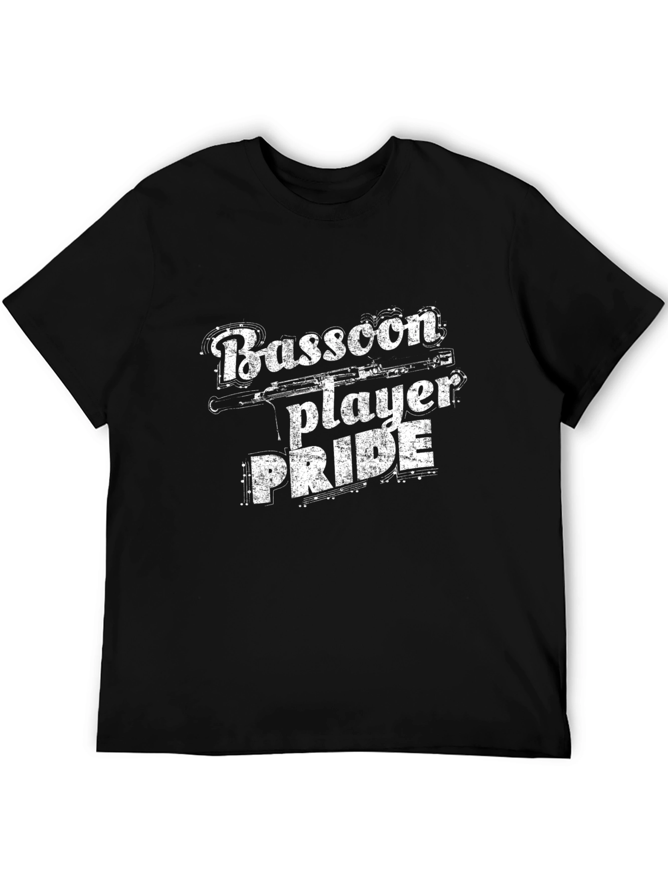 Bassoon Player Pride Black T-Shirt