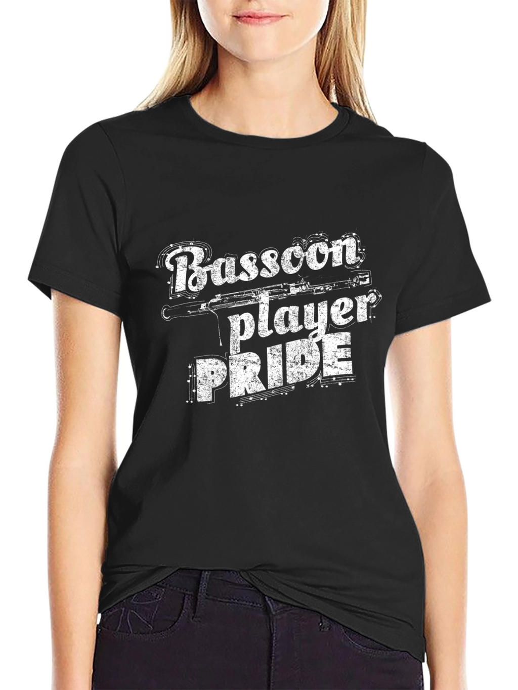 Bassoon Player Pride Black T-Shirt