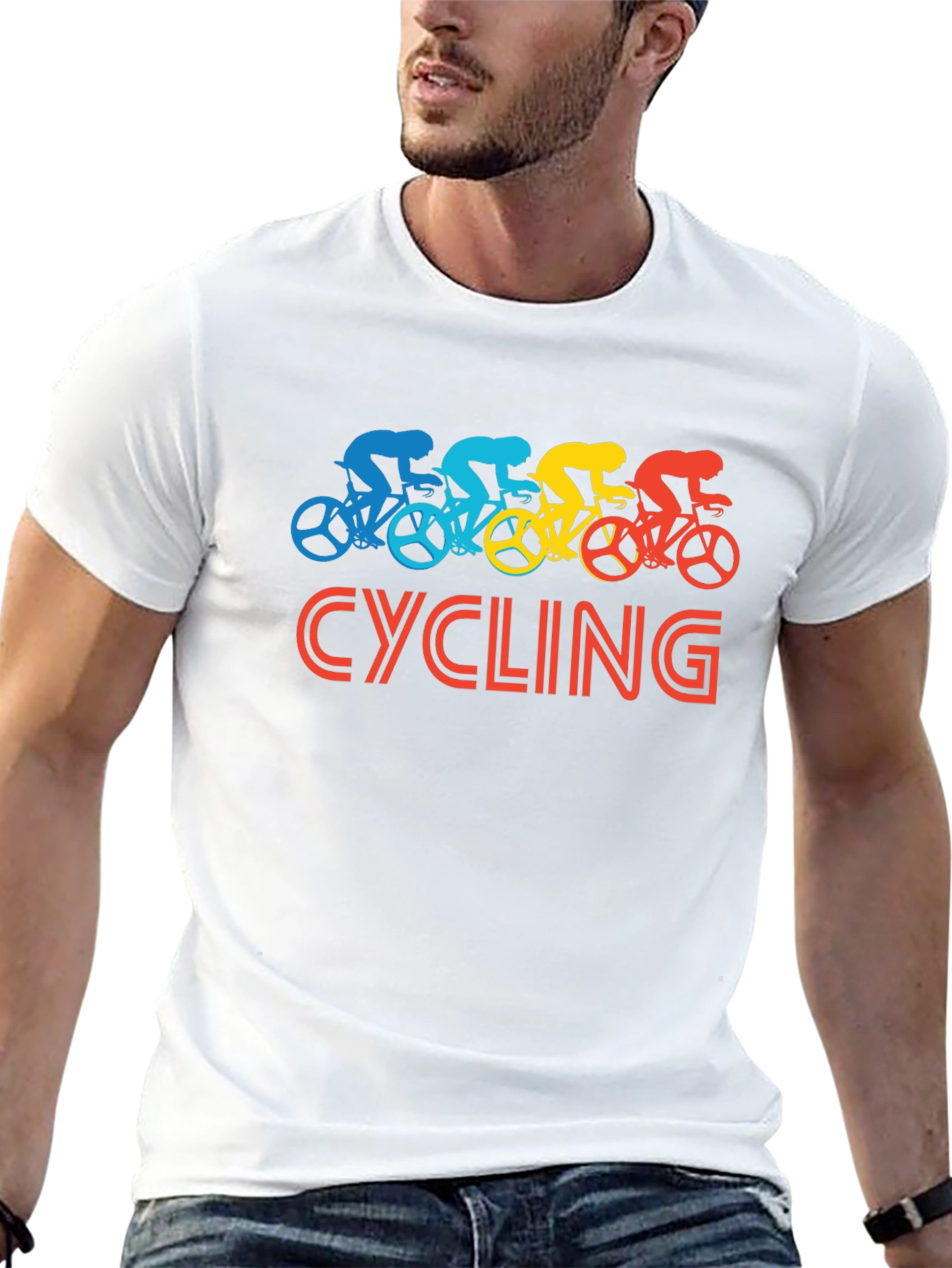 Cycling Retro T-Shirt
