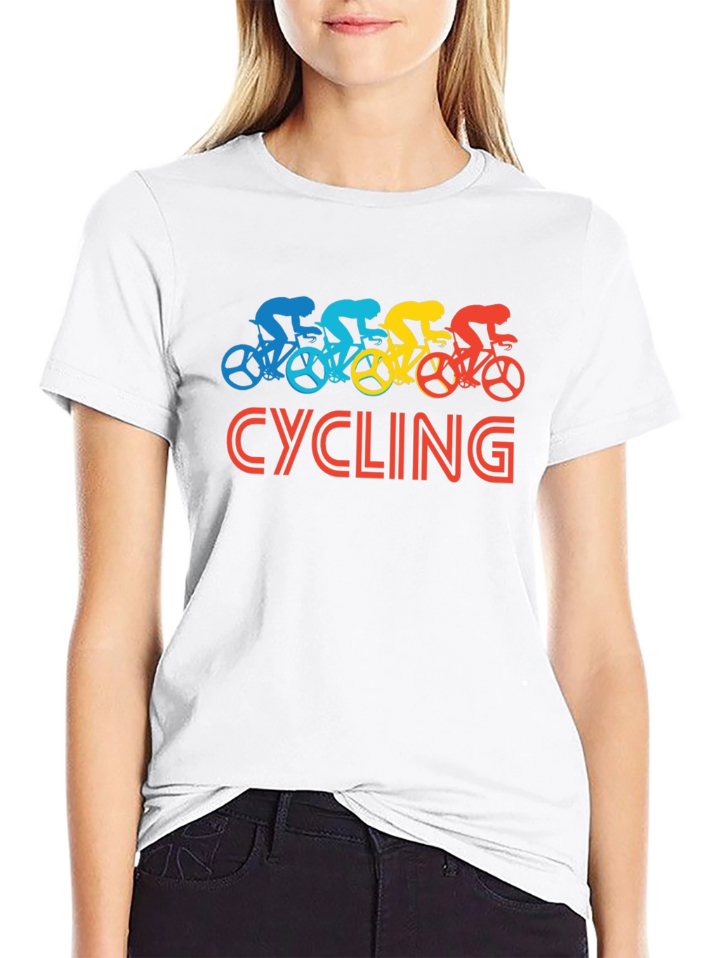 Cycling Retro T-Shirt