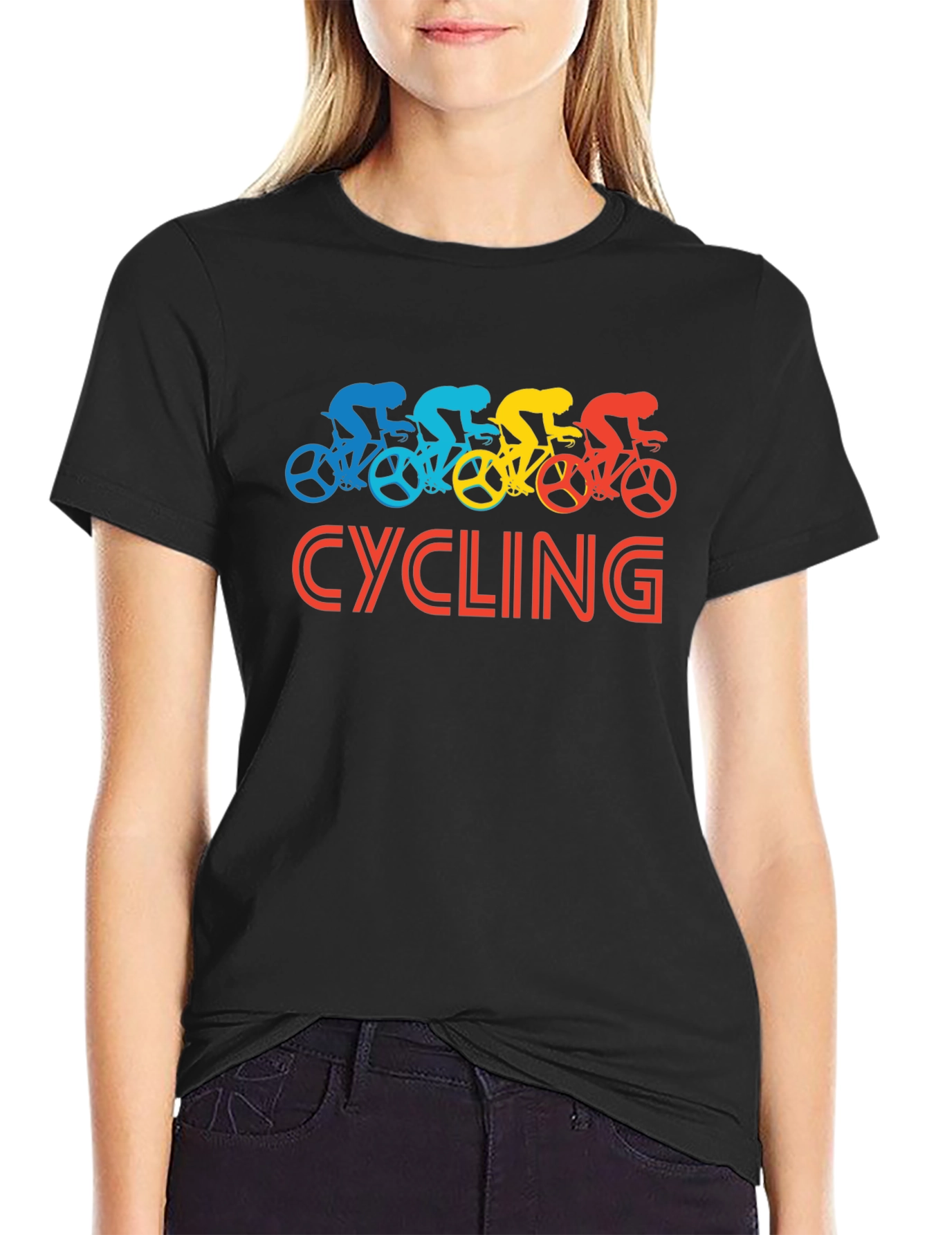 Cycling Retro T-Shirt