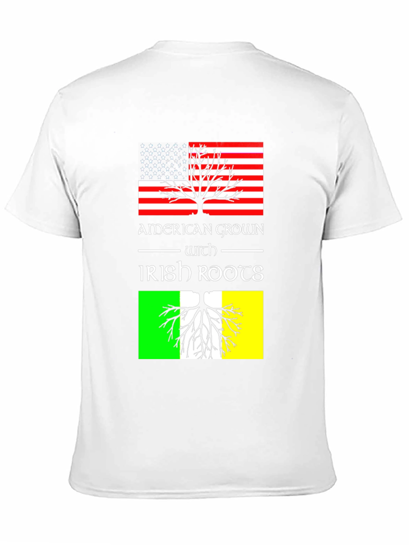 American Grown with Irish Roots Graphic Tee