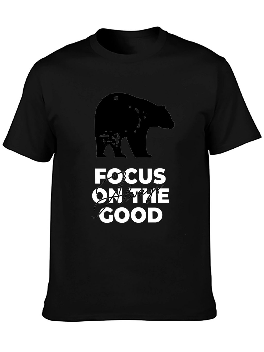 Focus on the Good Bear Graphic Tee