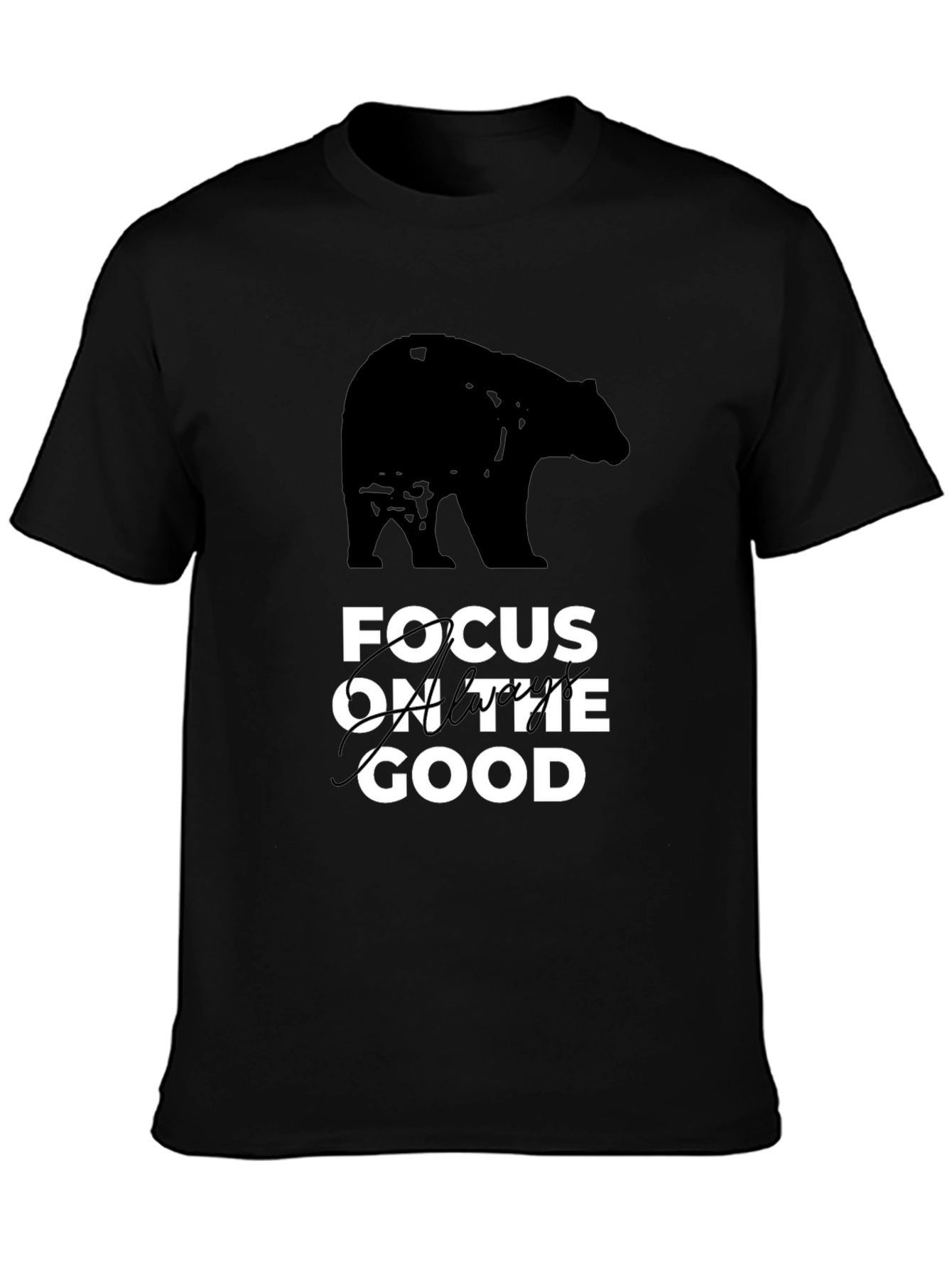 Focus on the Good Bear Graphic Tee
