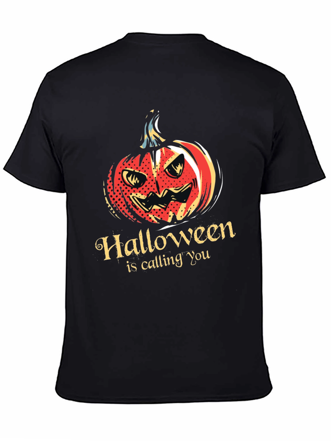 Halloween Pumpkin T-Shirt - Spooky Season
