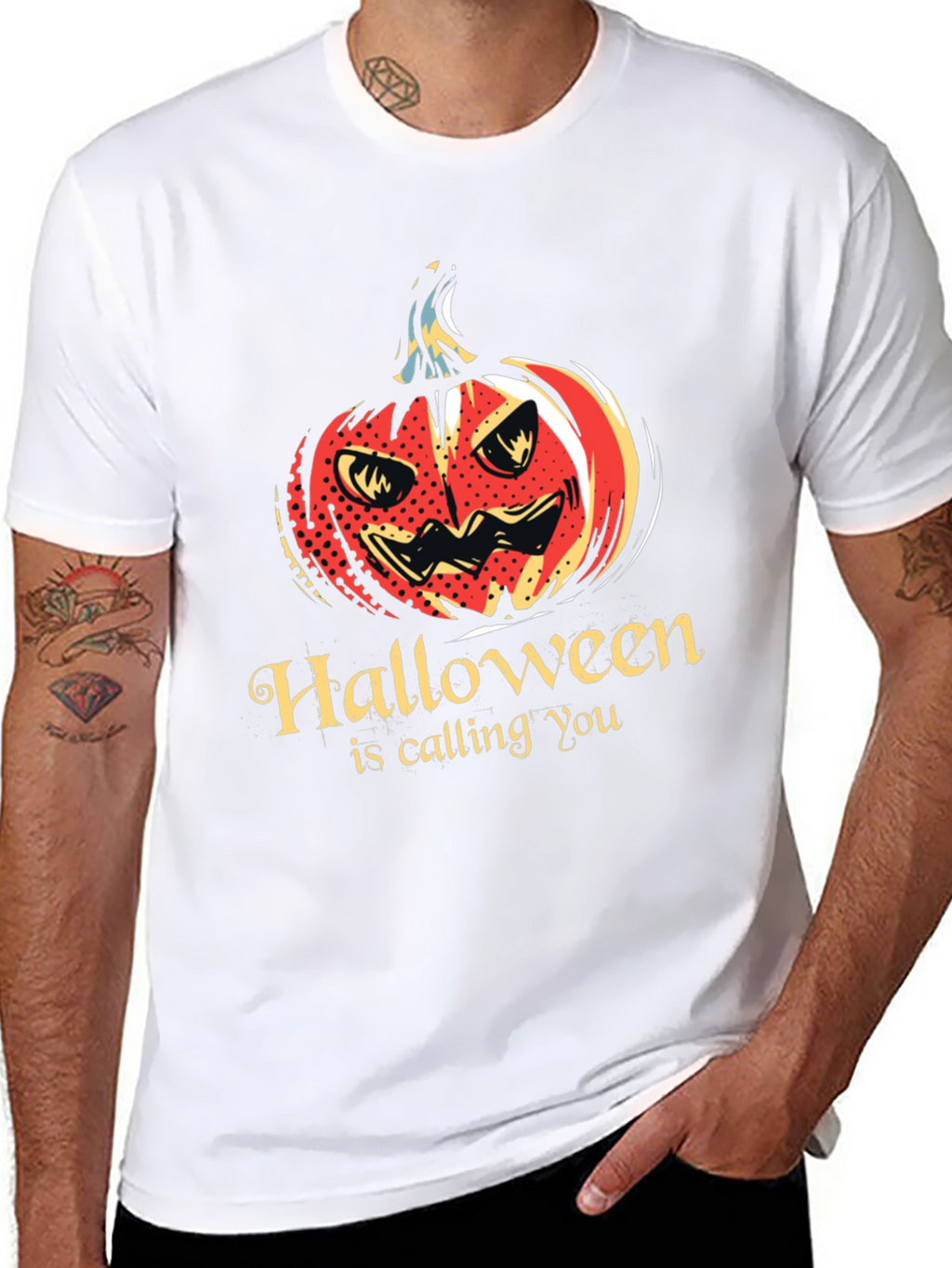 Halloween Pumpkin T-Shirt - Spooky Season