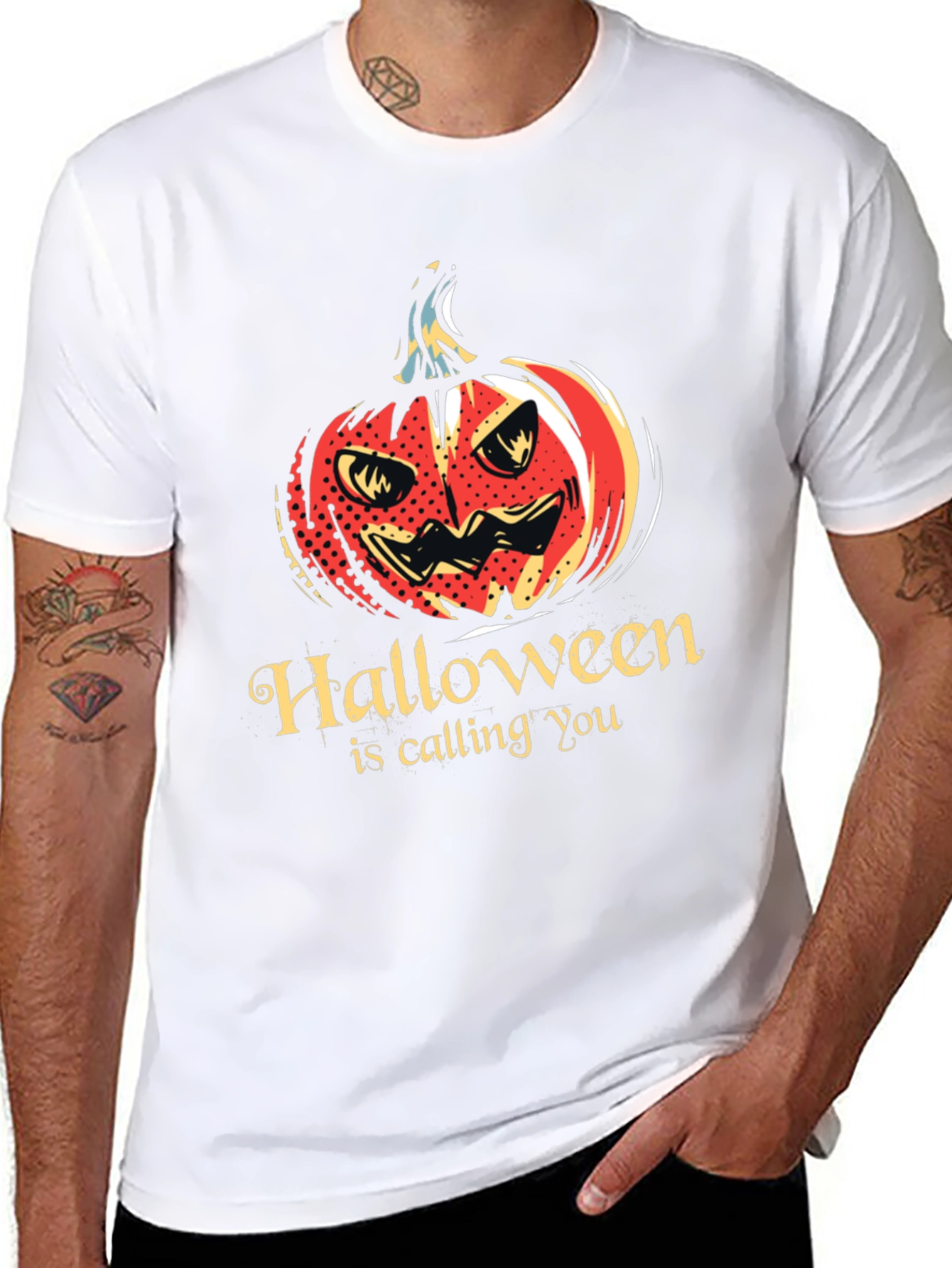 Halloween Pumpkin T-Shirt - Spooky Season