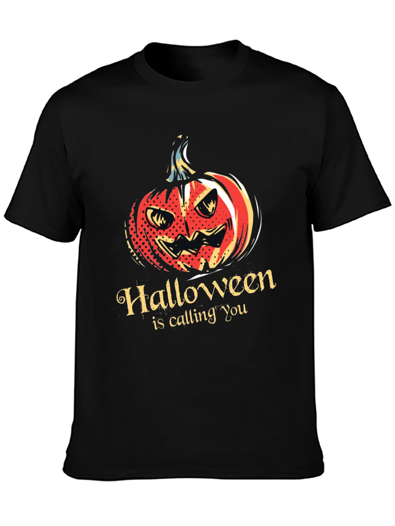 Halloween Pumpkin T-Shirt - Spooky Season