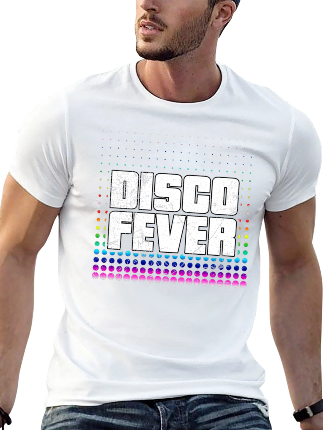 Disco Fever Graphic T-Shirt - Retro Party Tee