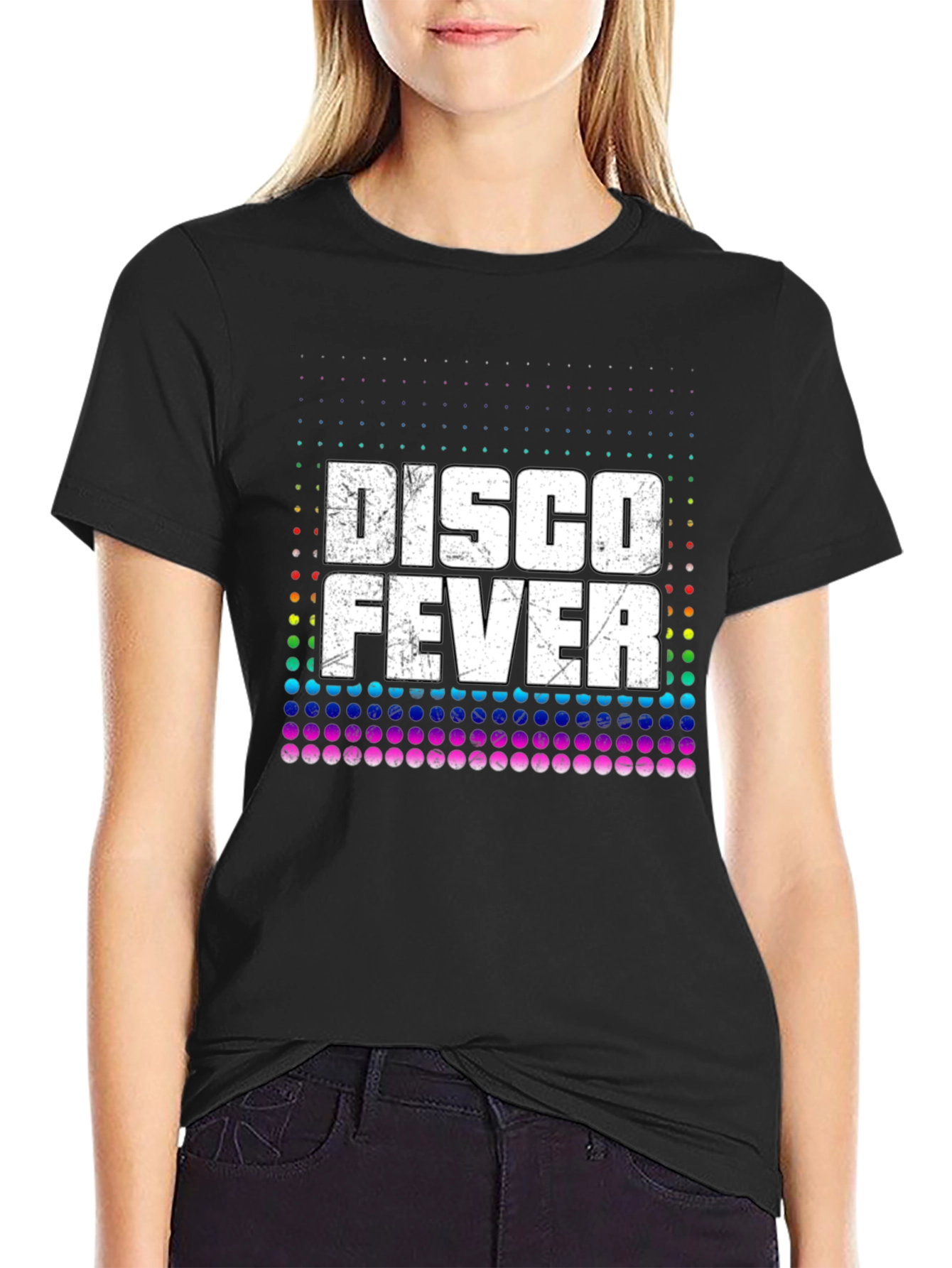 Disco Fever Graphic T-Shirt - Retro Party Tee