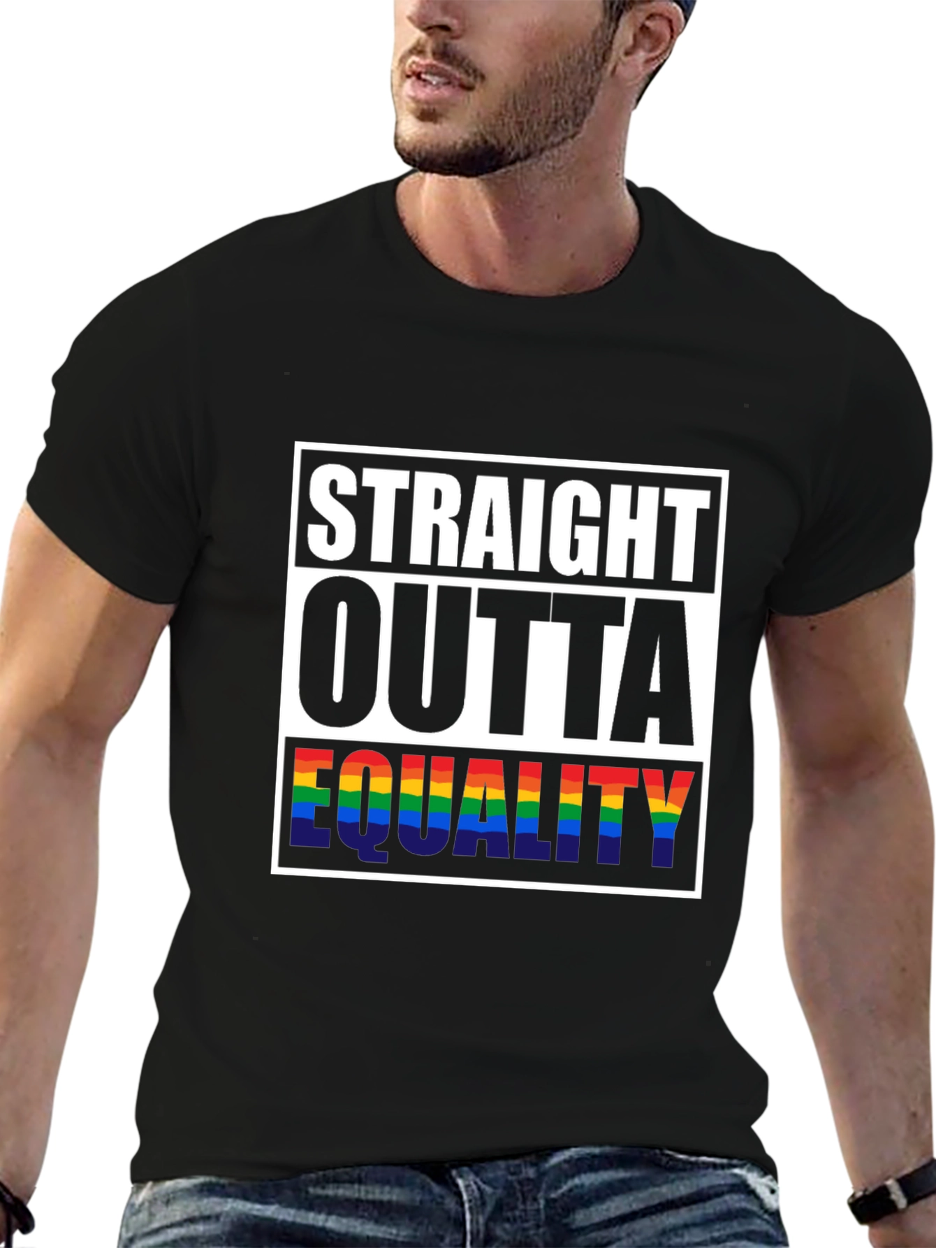 Straight Outta Equality Pride T-Shirt