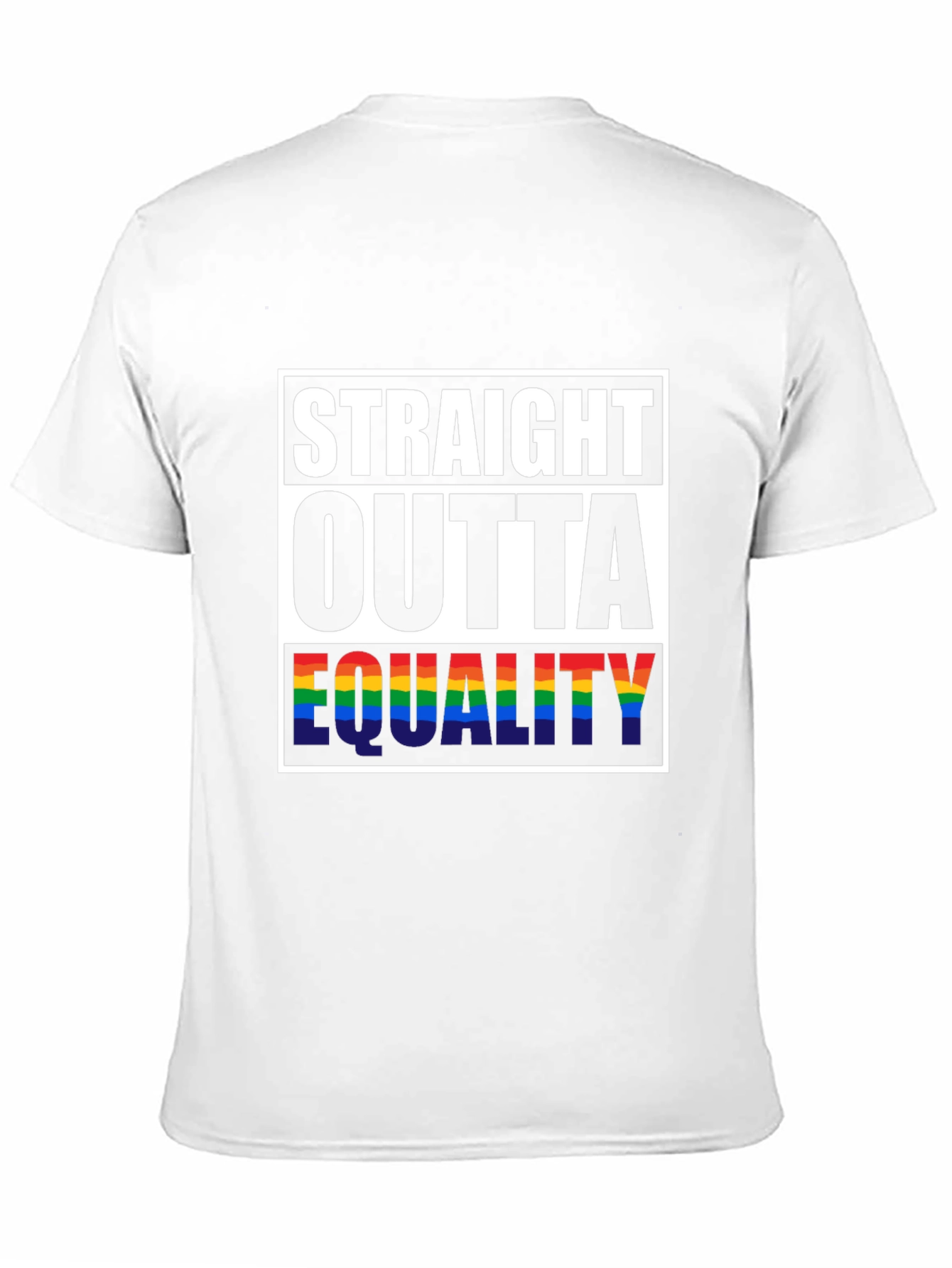Straight Outta Equality Pride T-Shirt