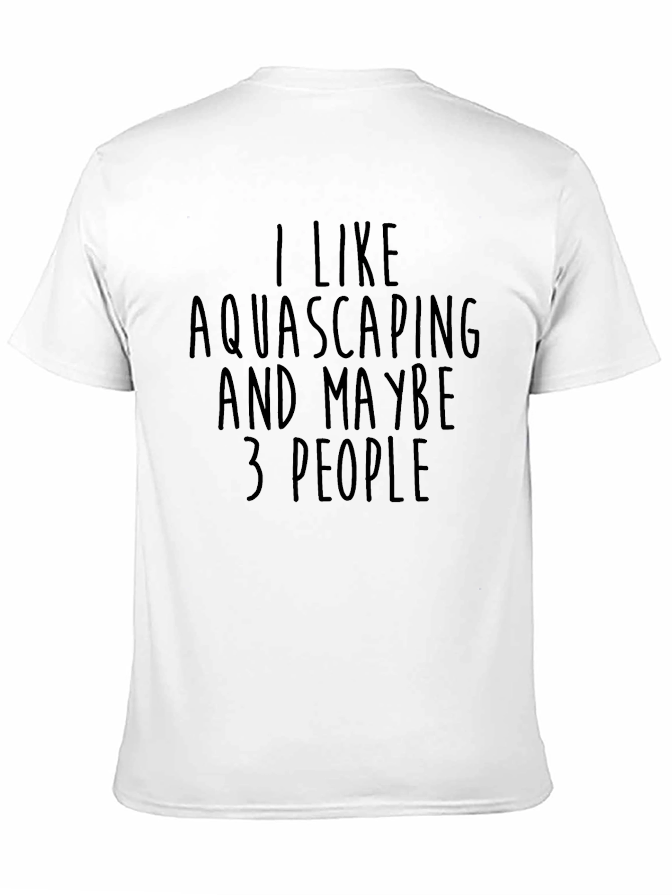 Aquascaping T-Shirt - Funny Hobby Tee for Aquarists