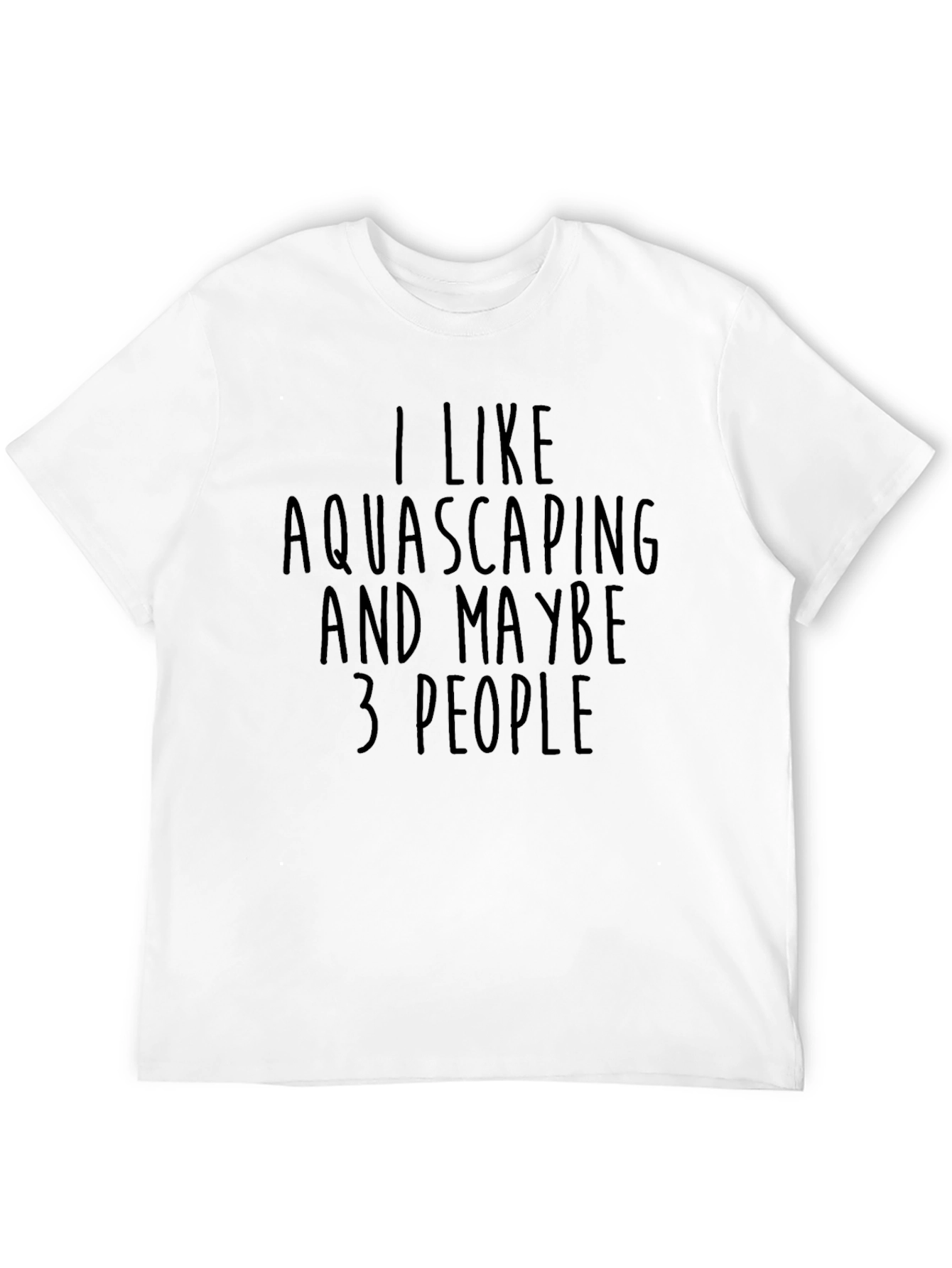 Aquascaping T-Shirt - Funny Hobby Tee for Aquarists